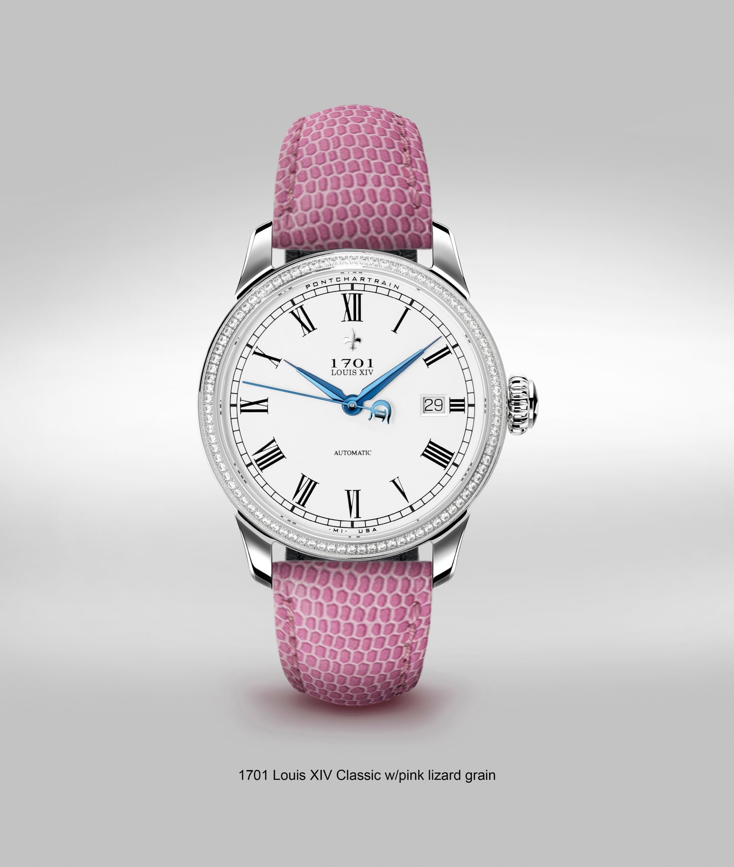 39mm Women's 1701 Pontchartrain Louis XIV Exhibition