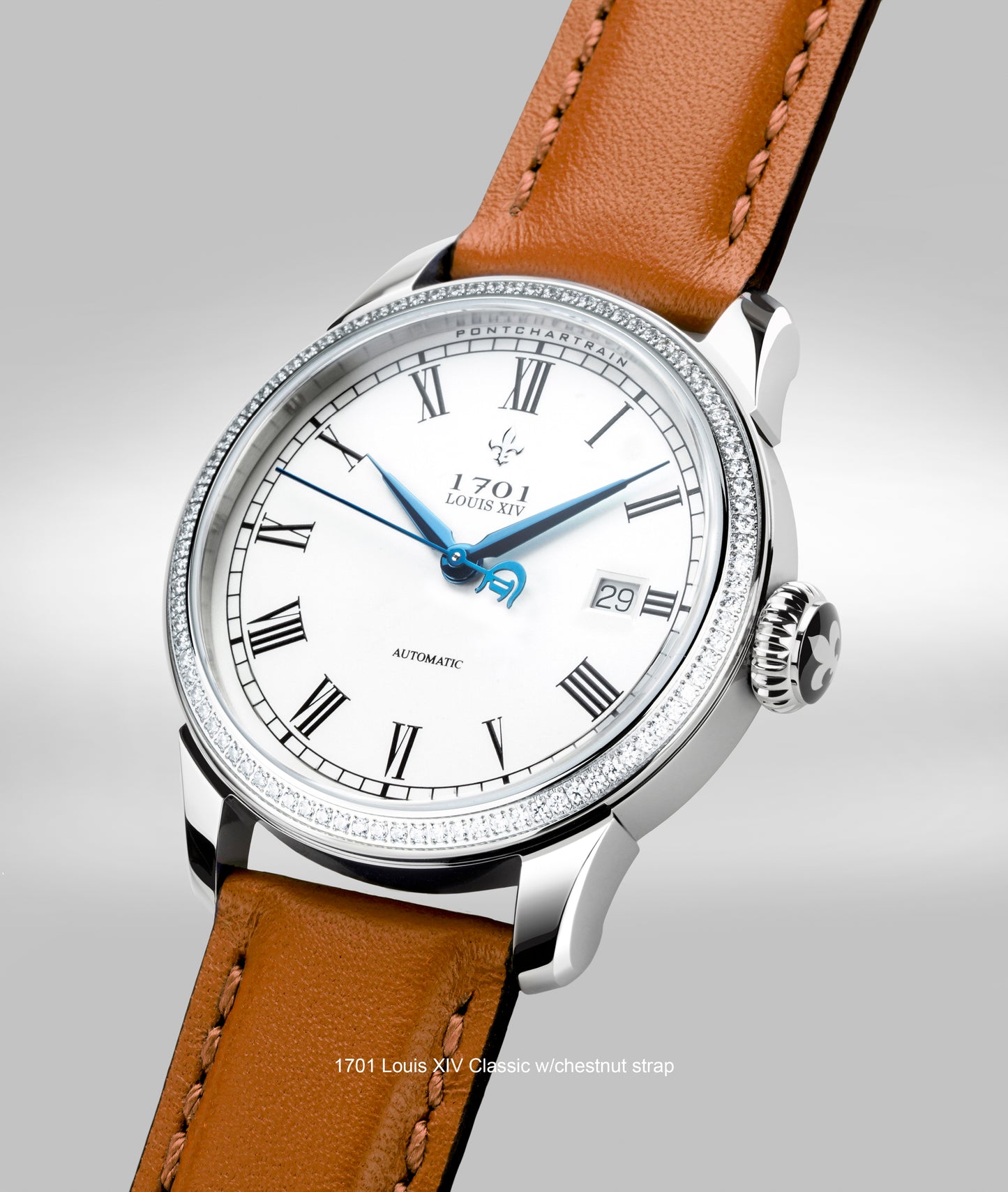 39mm Women's 1701 Pontchartrain Louis XIV Exhibition