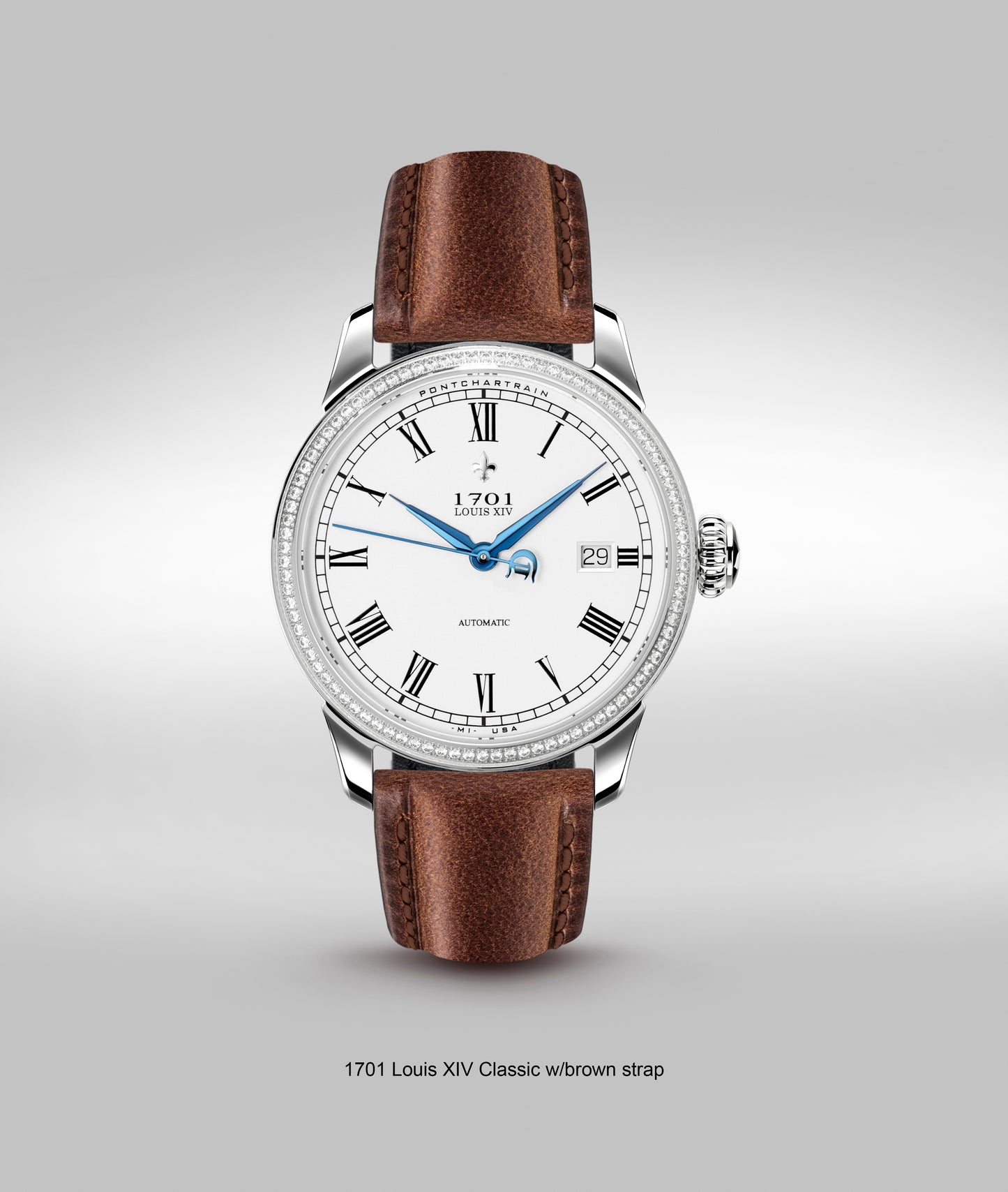 39mm Women's 1701 Pontchartrain Louis XIV Exhibition