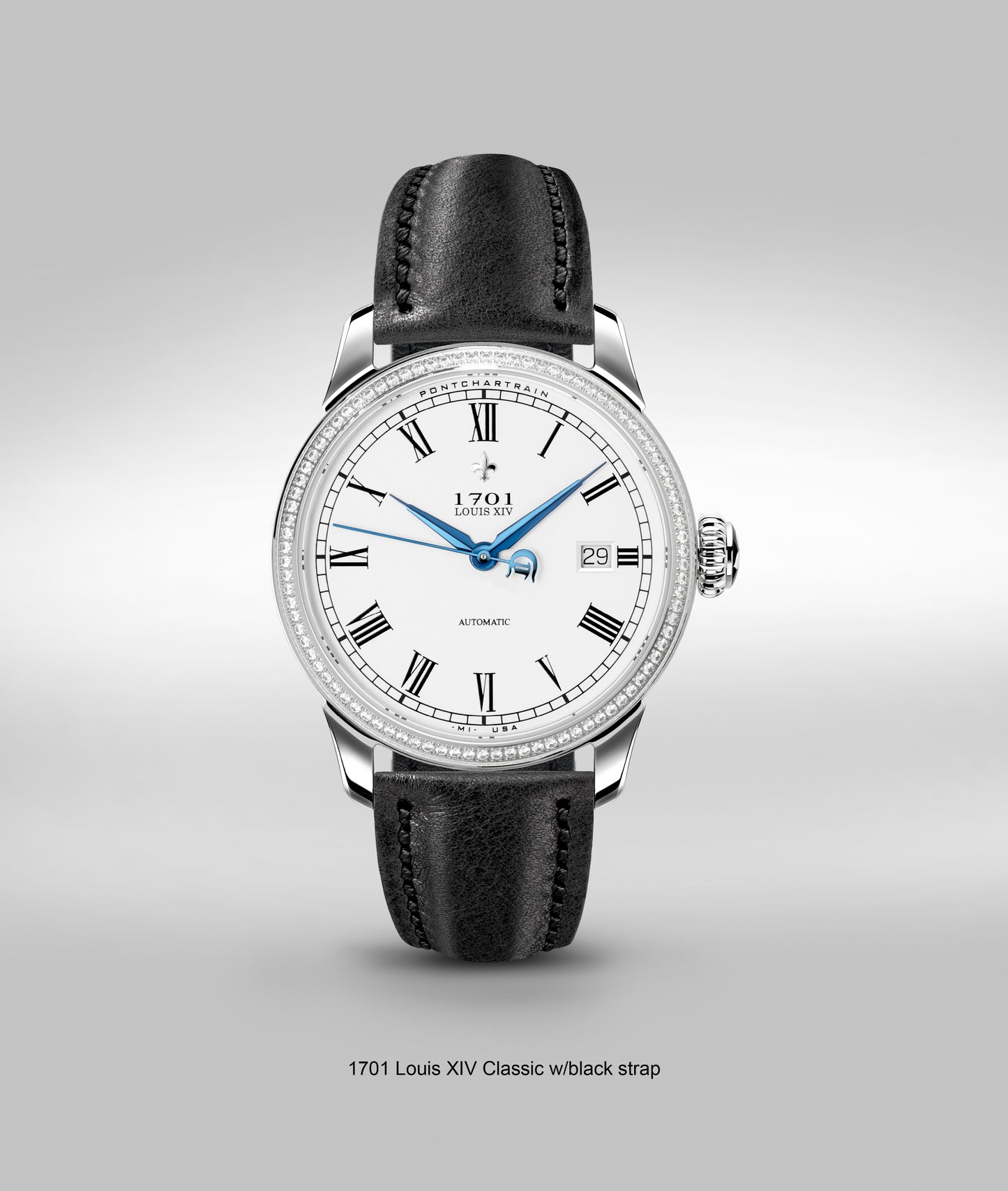 39mm Women's 1701 Pontchartrain Louis XIV Exhibition