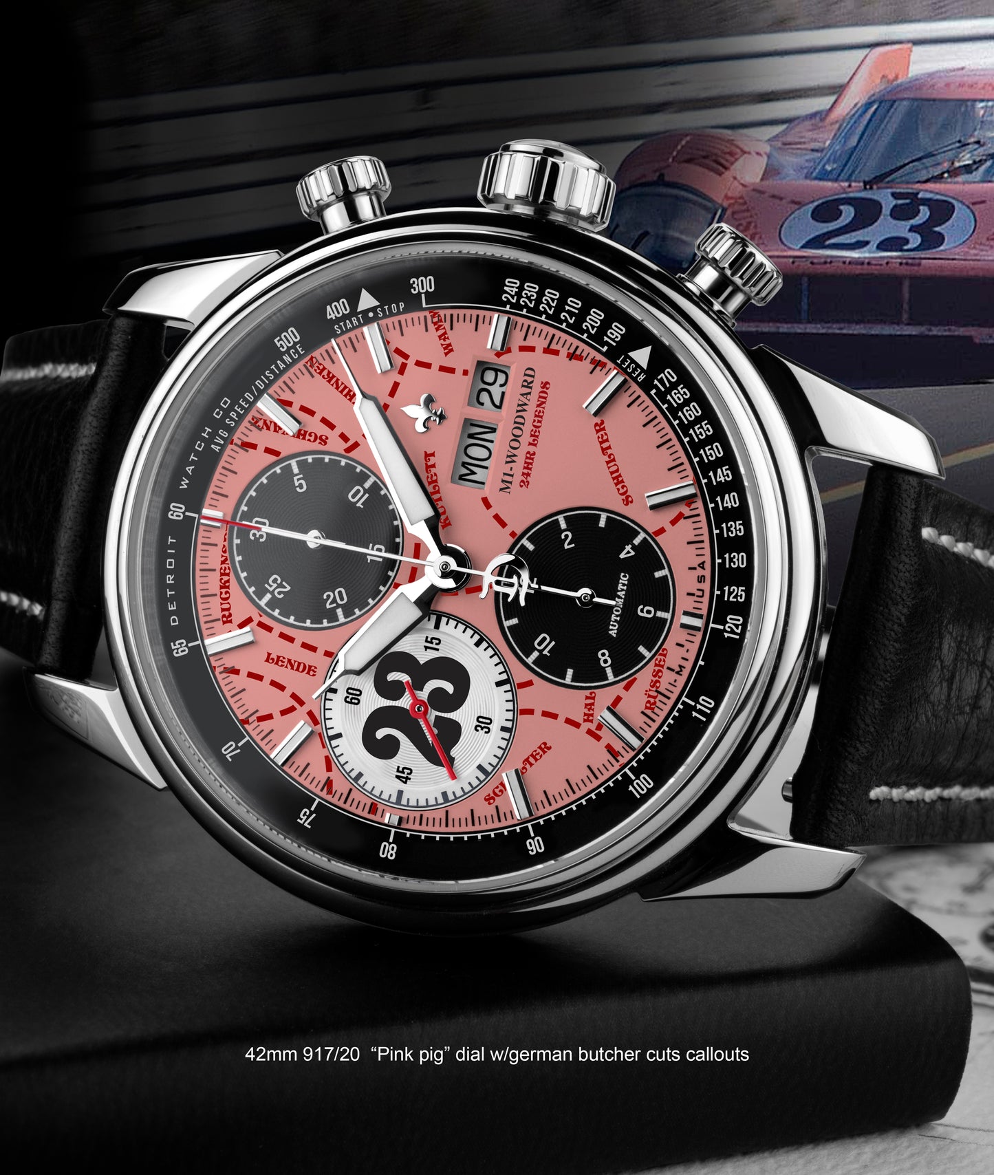 42mm  M1-24hr Legends Chrono Collection