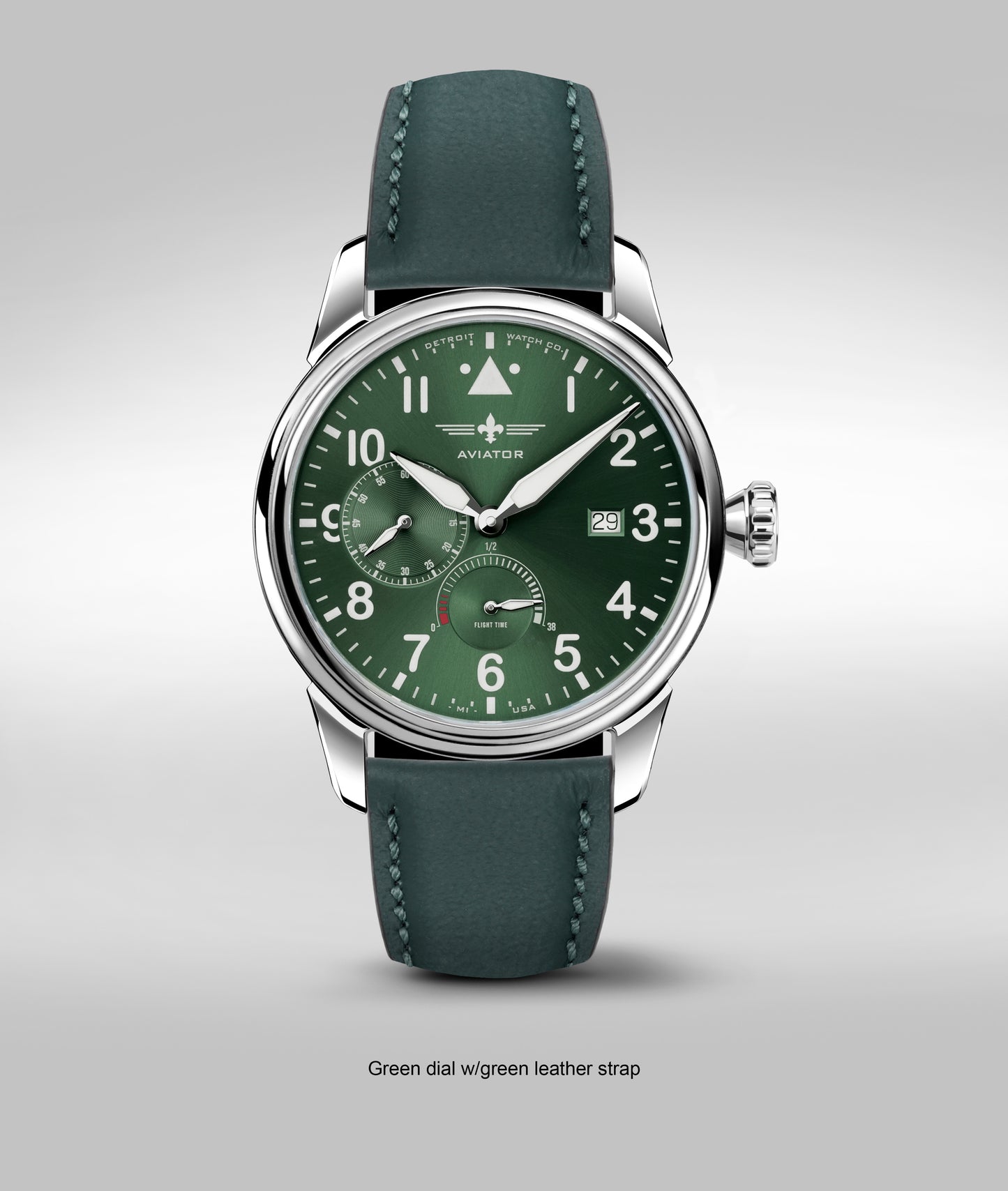 42mm Aviator Power Reserve Exhibition