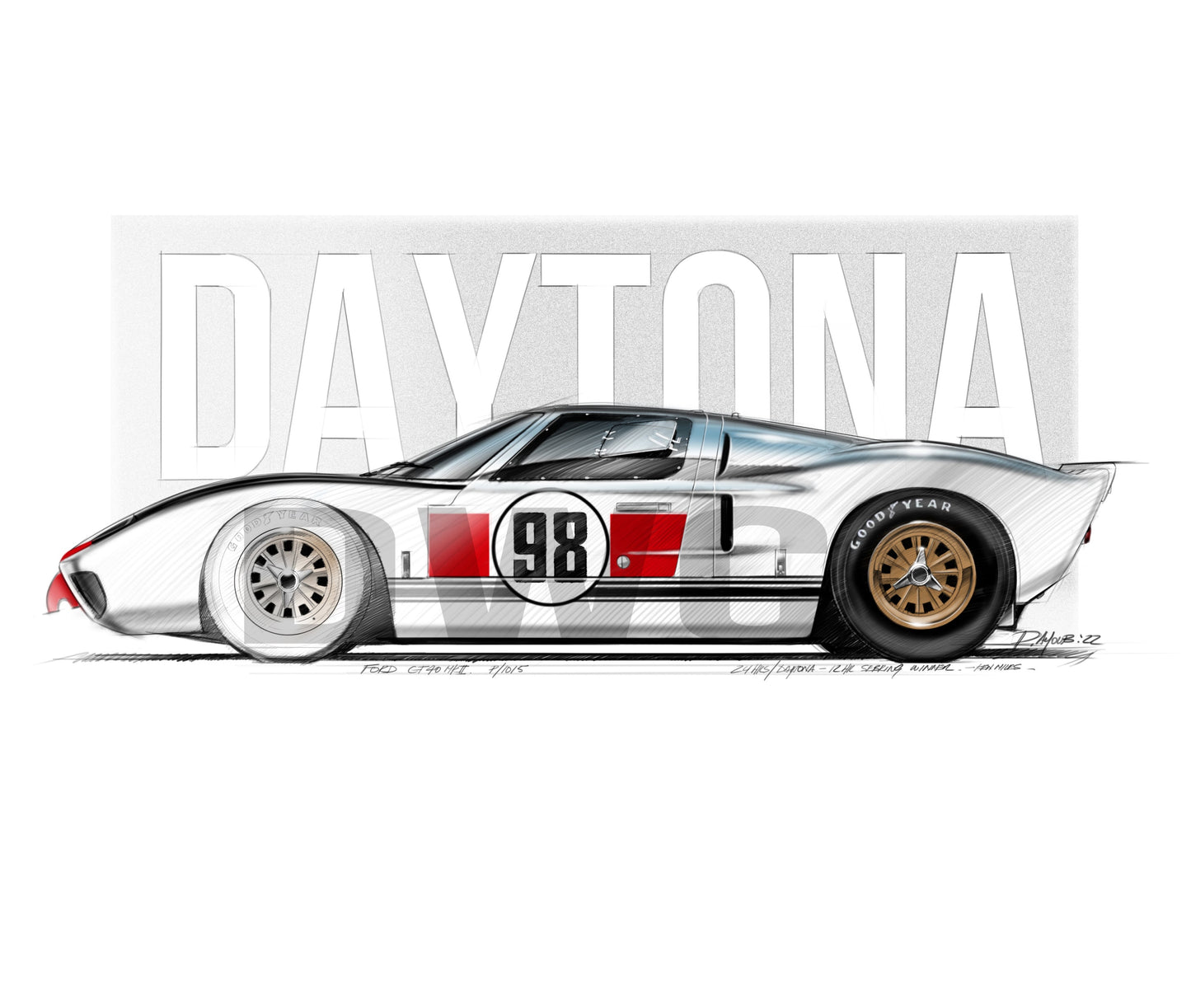 42mm  M1-24hr Legends Chrono Collection