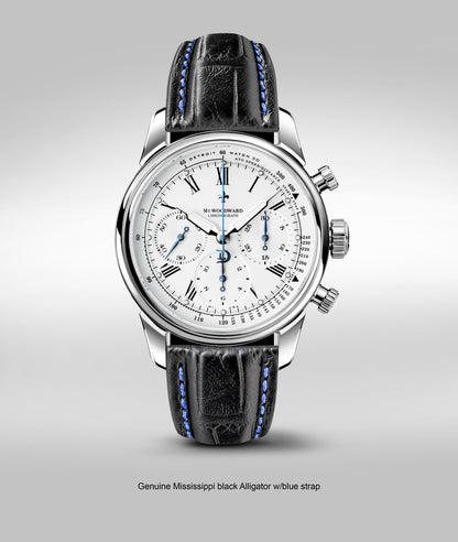 42mm M1-Woodward® Classic Roman Dial Chronograph Exhibition