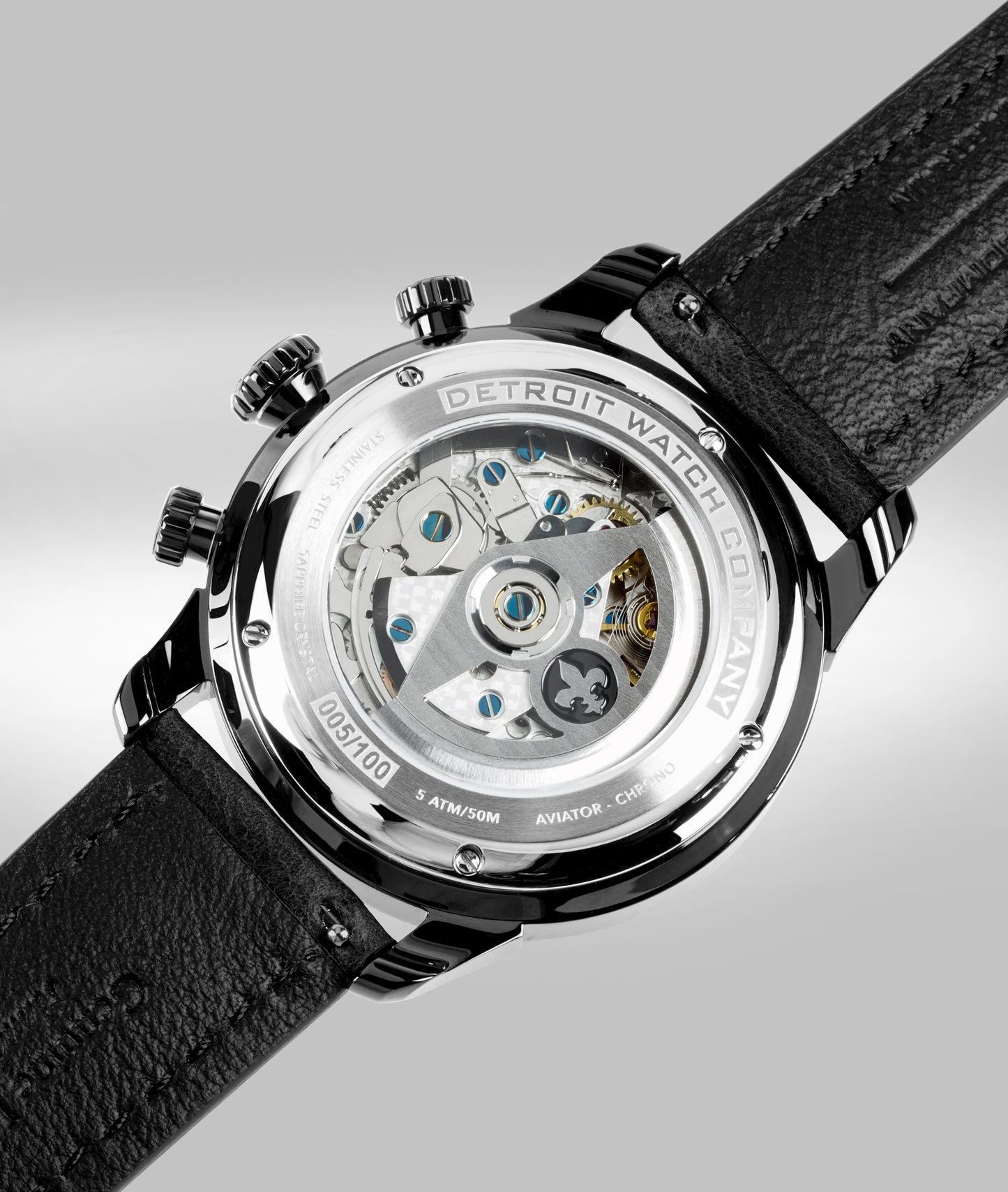 42mm Aviator Chrono DLC Exhibition