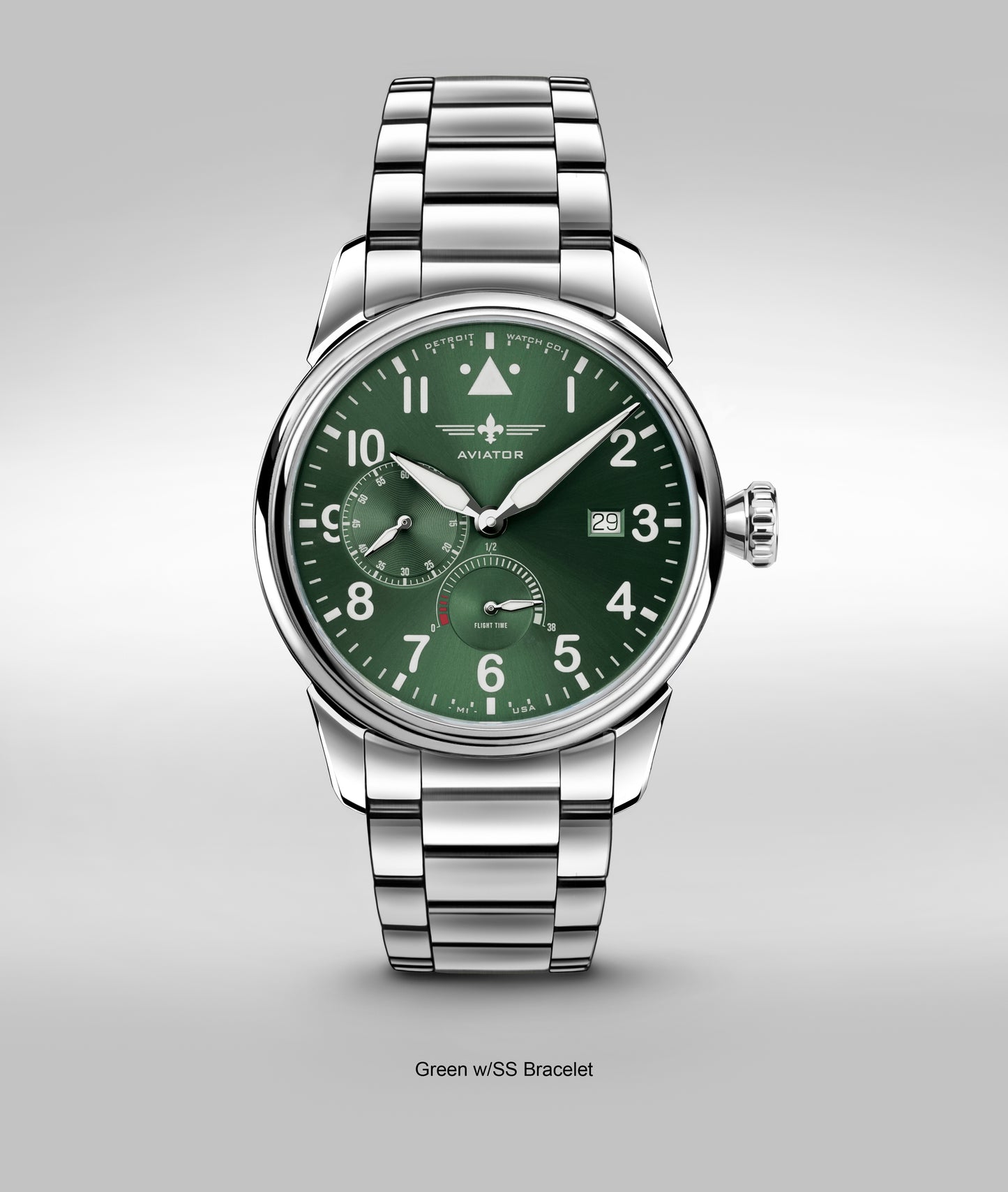 42mm Aviator Power Reserve Exhibition