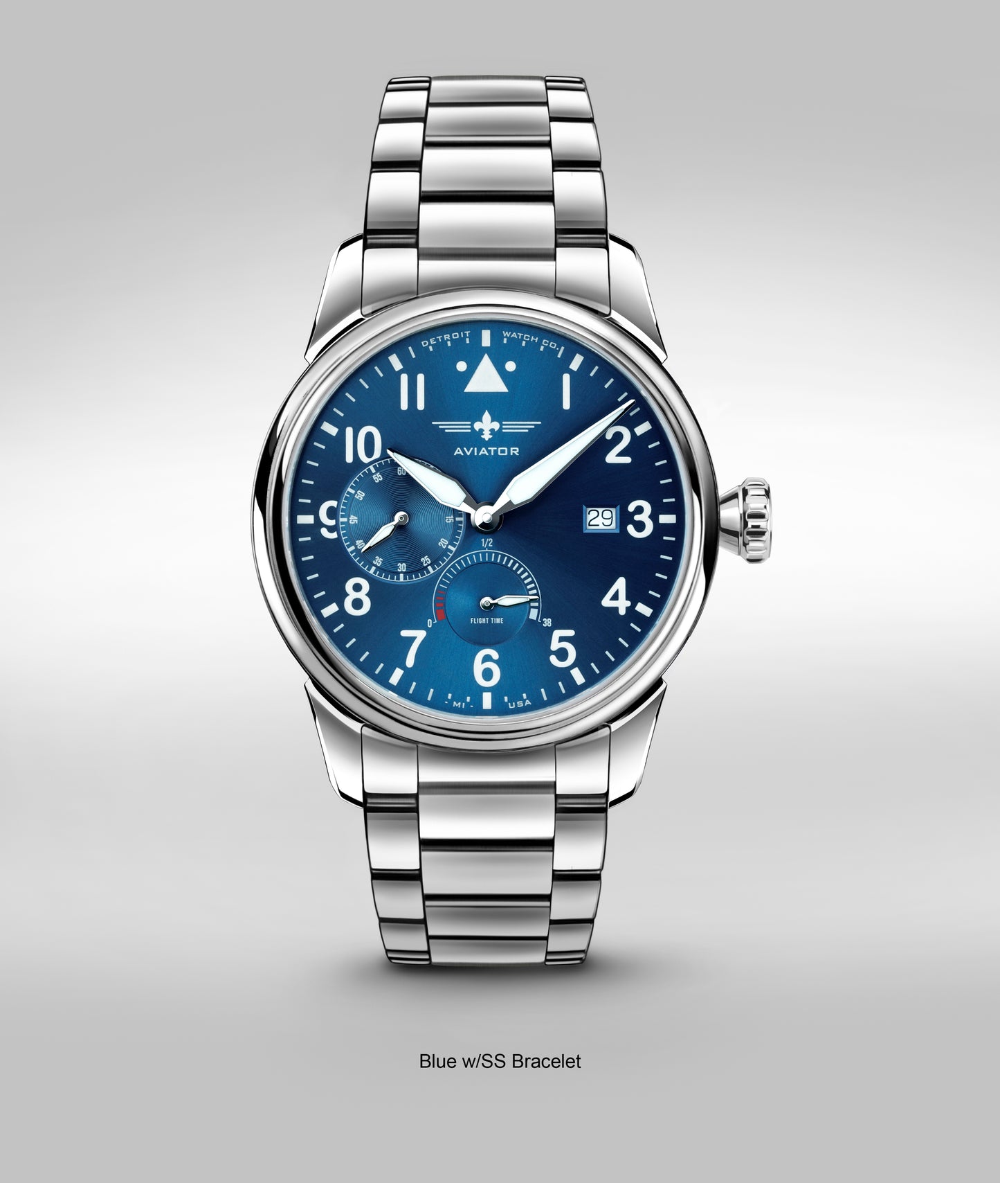 42mm Aviator Power Reserve Exhibition