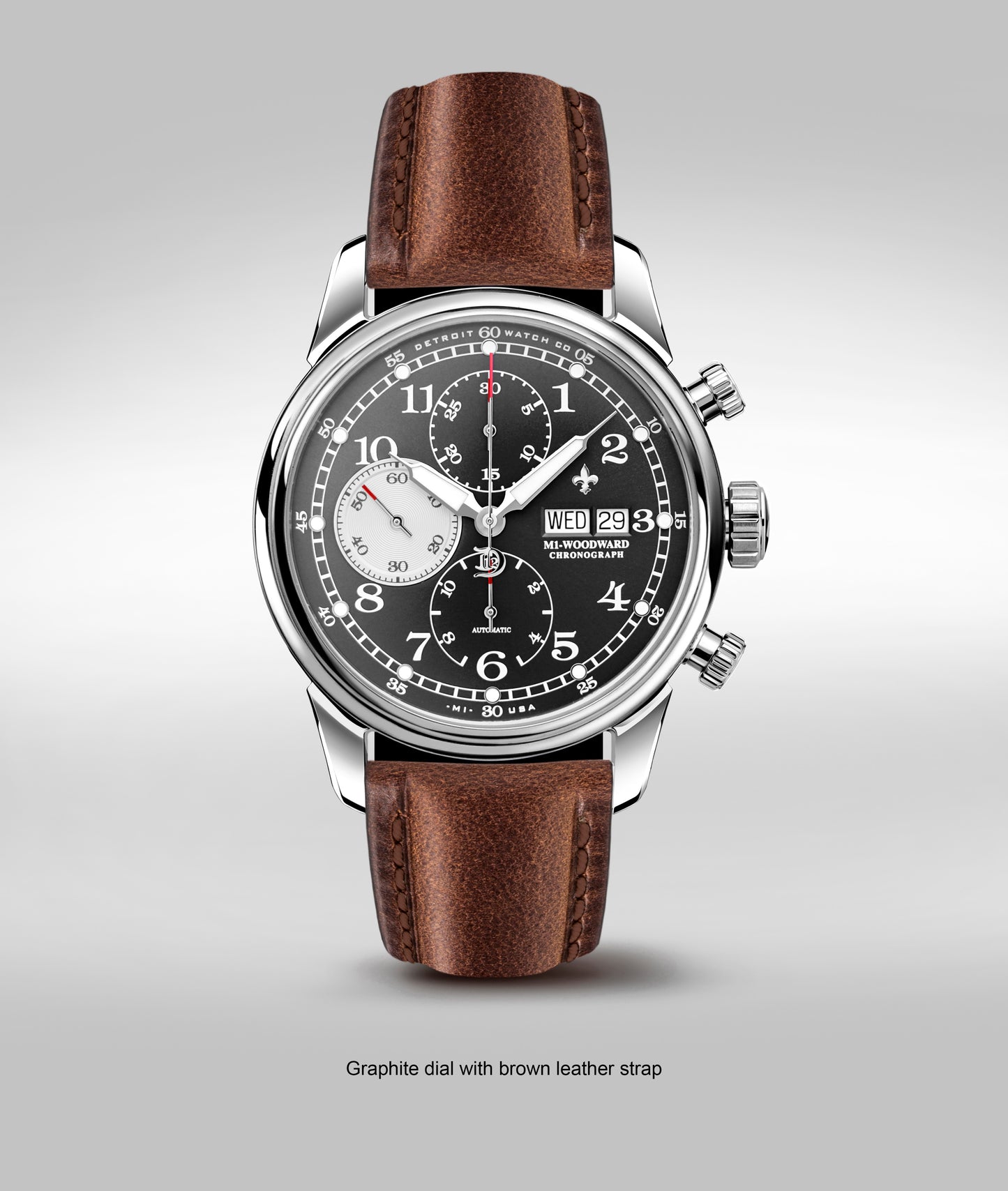 42mm M1-Woodward® Classic Chronograph Exhibition