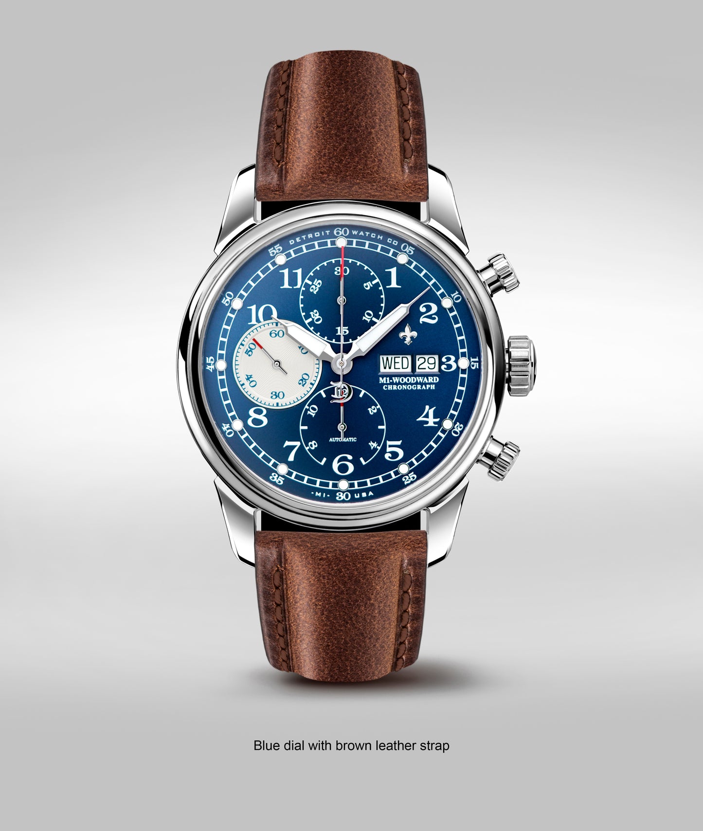 42mm M1-Woodward® Classic Chronograph Exhibition