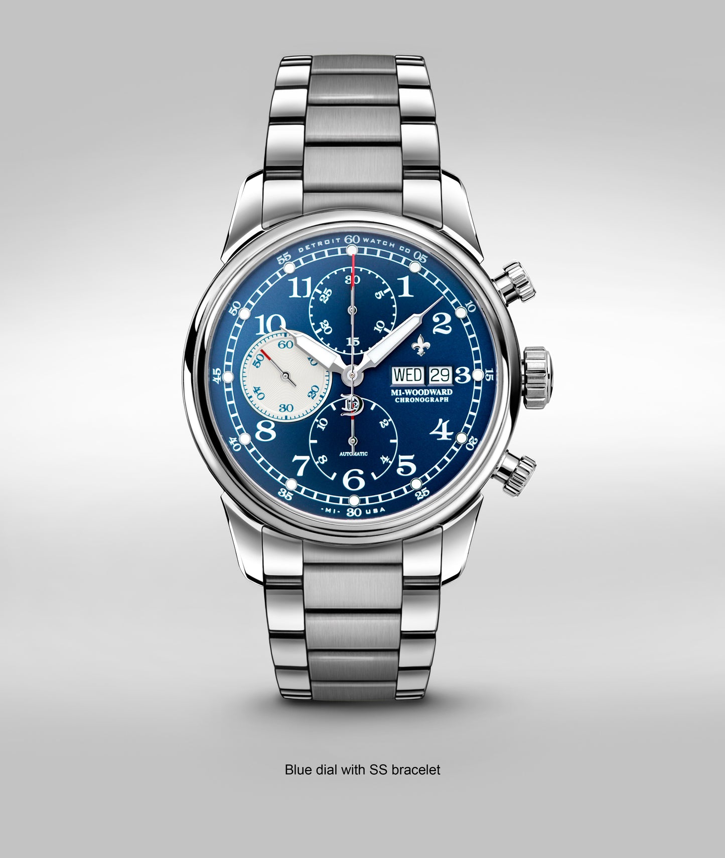 42mm M1-Woodward® Classic Chronograph Exhibition