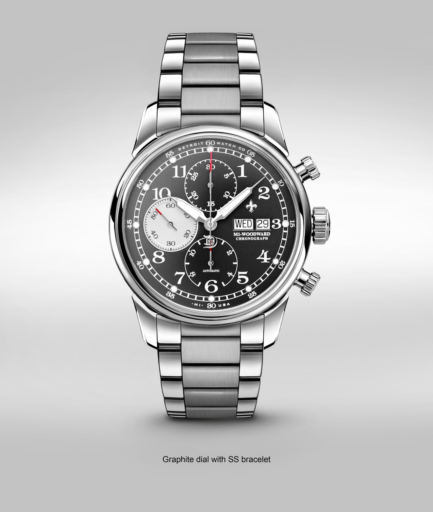42mm M1-Woodward® Classic Chronograph Exhibition