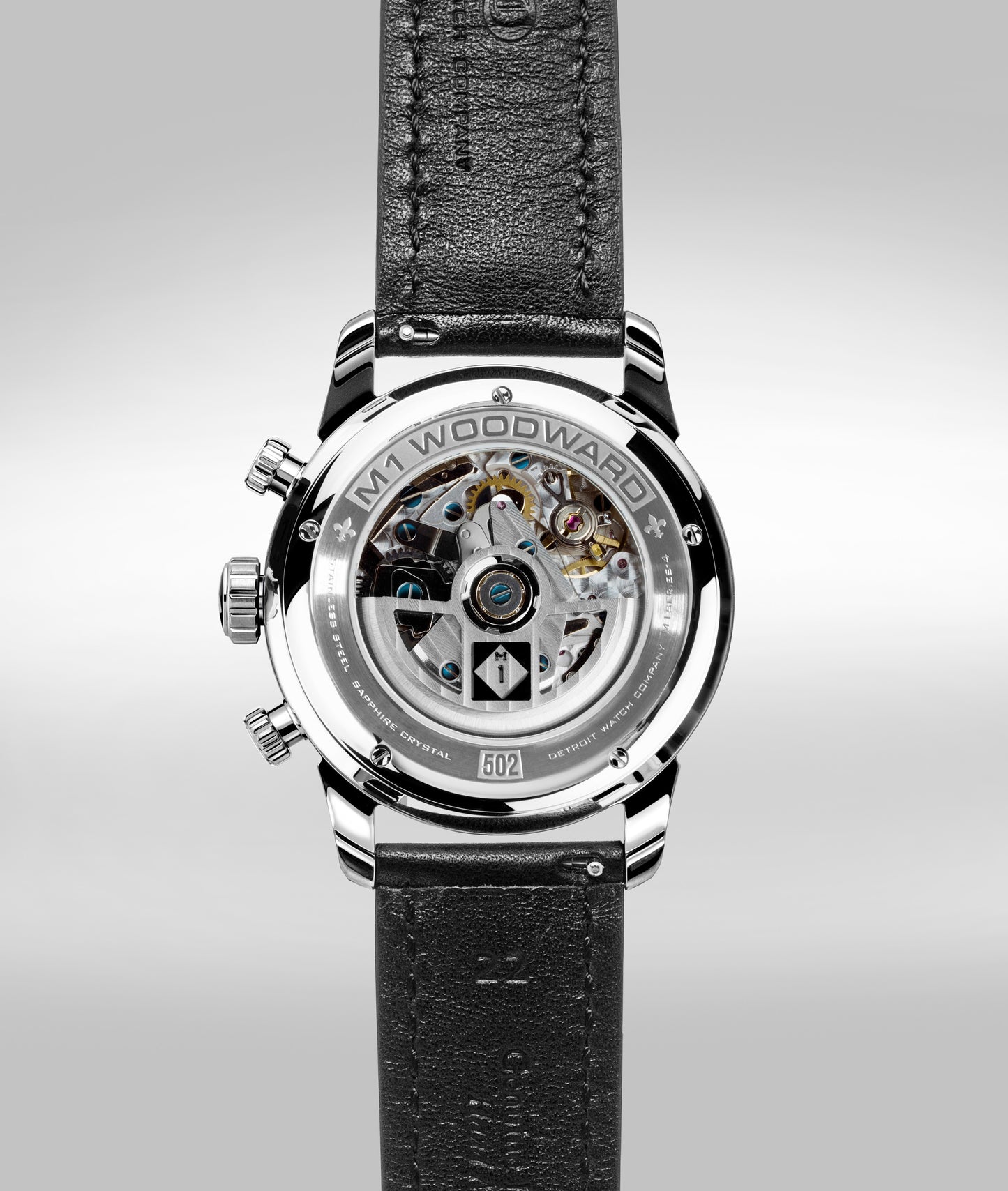 42mm M1-Woodward® Classic Roman Dial Chronograph Exhibition