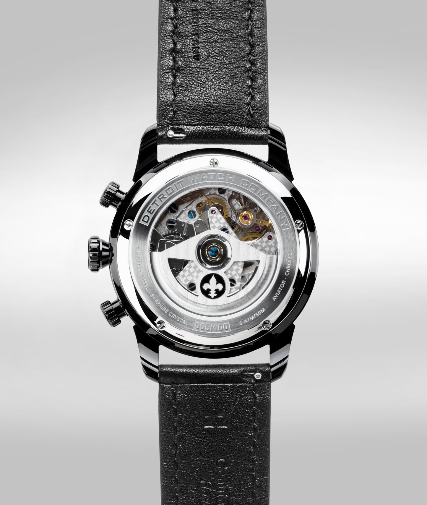 42mm Aviator Chrono DLC Exhibition