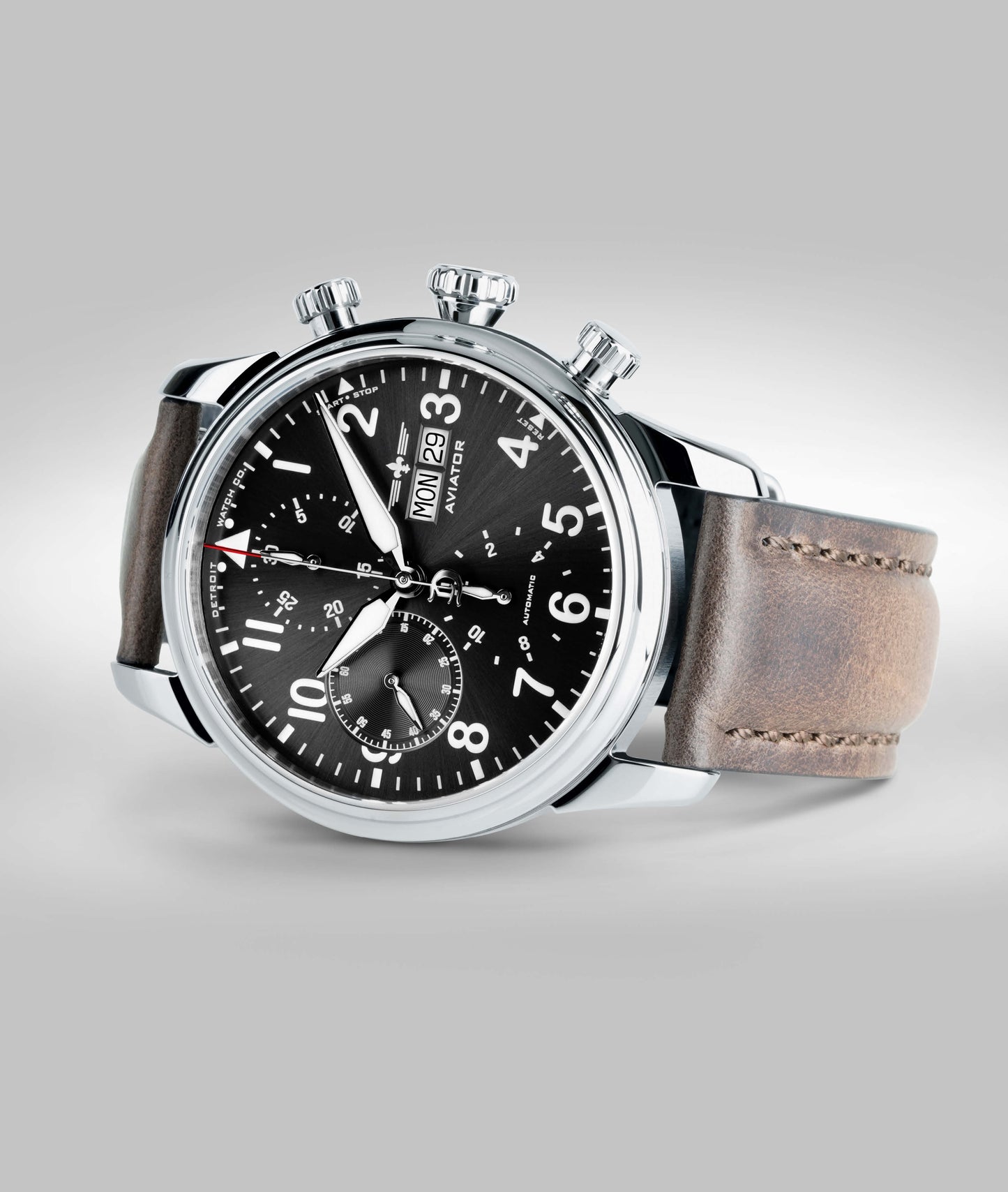 42mm Aviator Chrono Exhibition