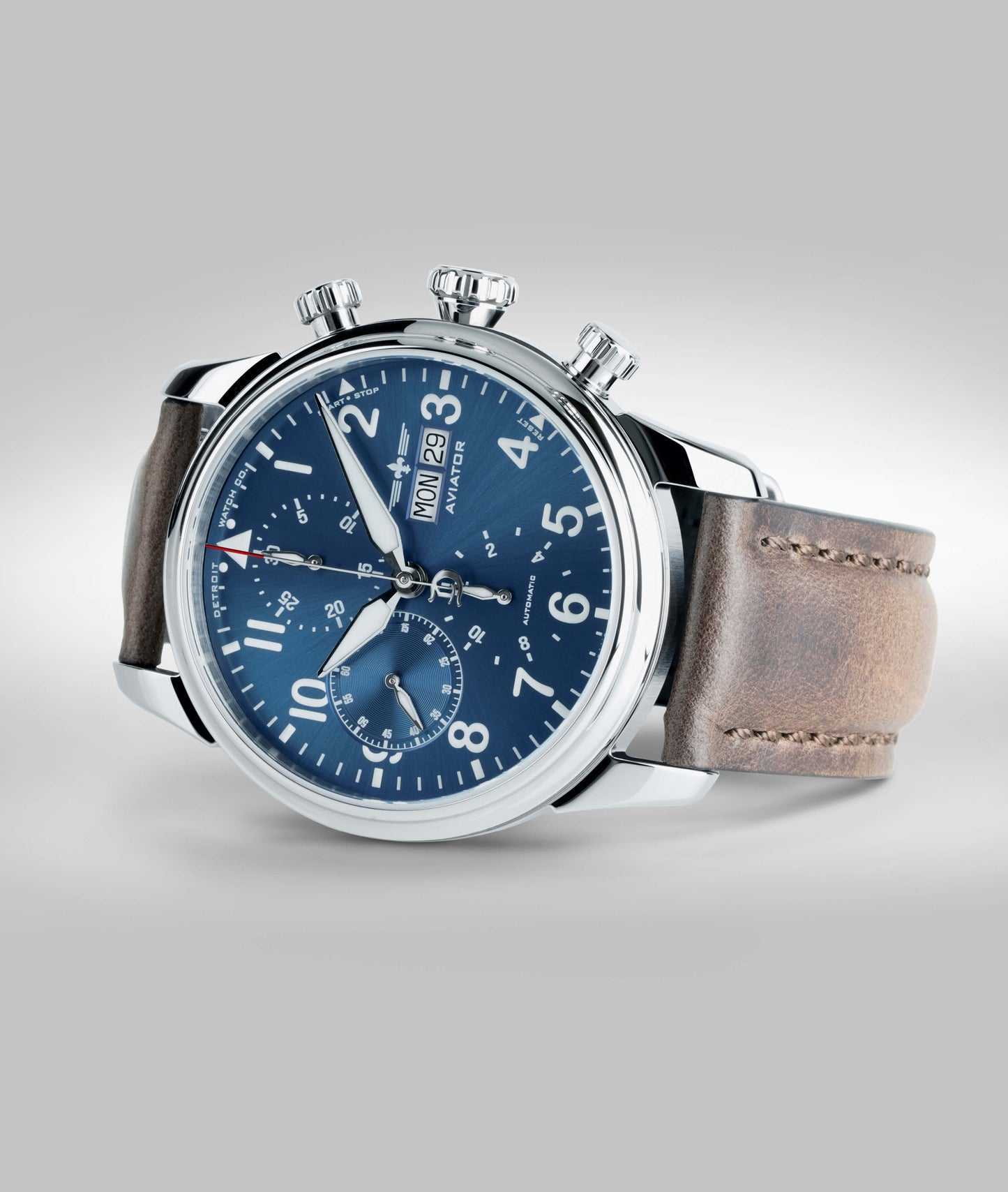 42mm Aviator Chrono Exhibition