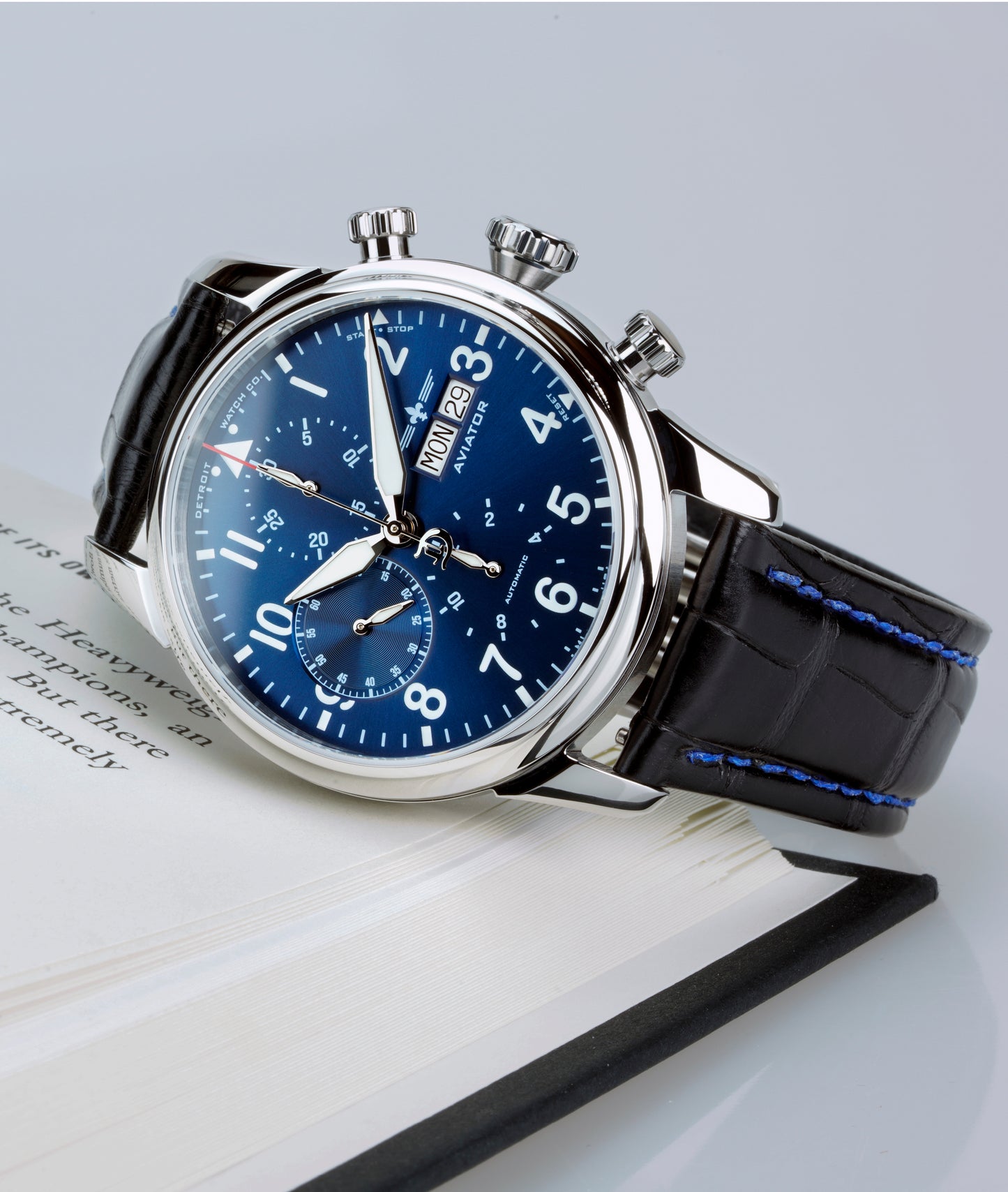 42mm Aviator Chrono Exhibition