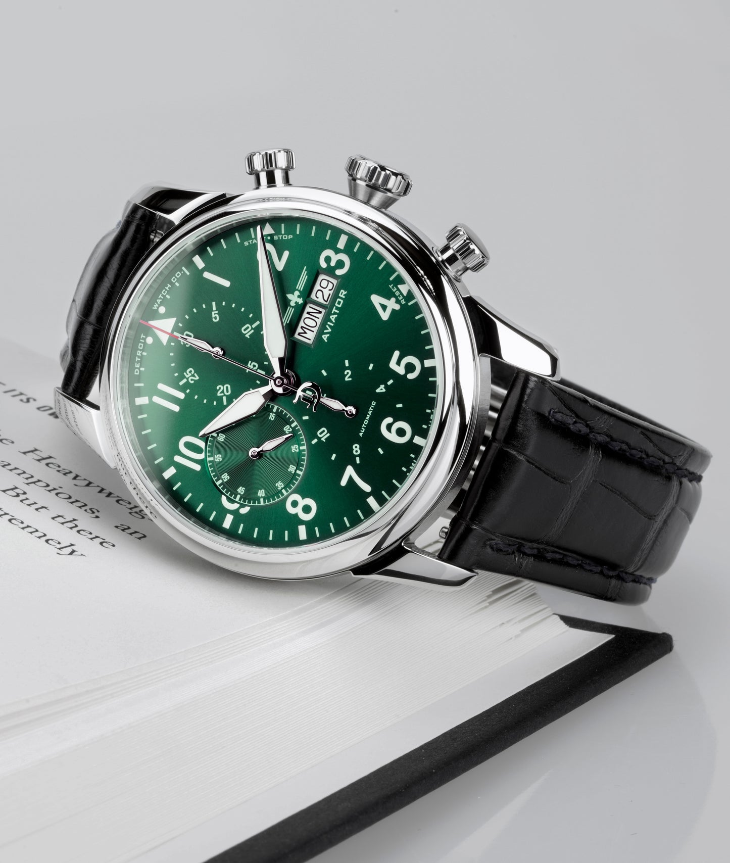 42mm Aviator Chrono Exhibition