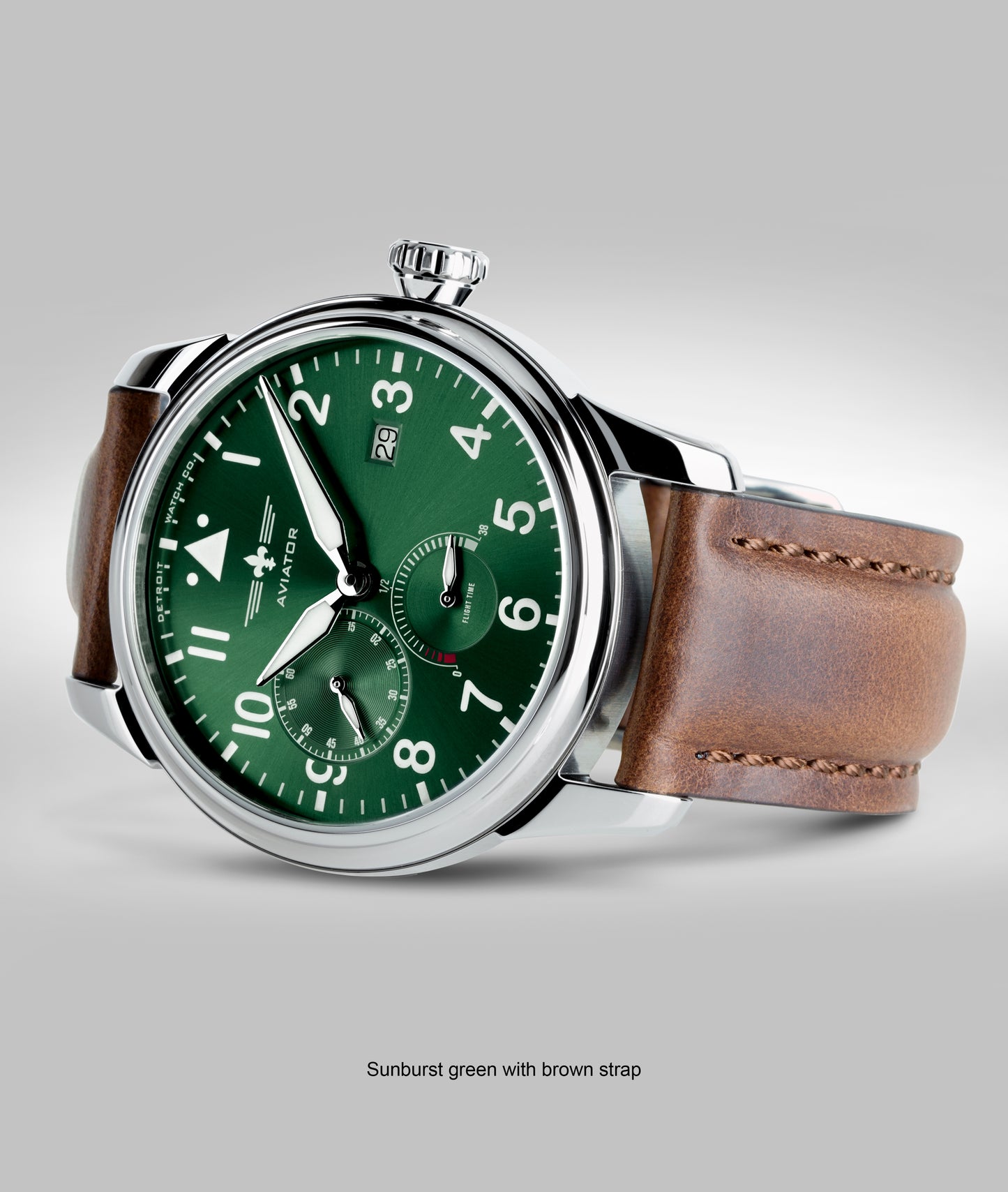 42mm Aviator Power Reserve Exhibition