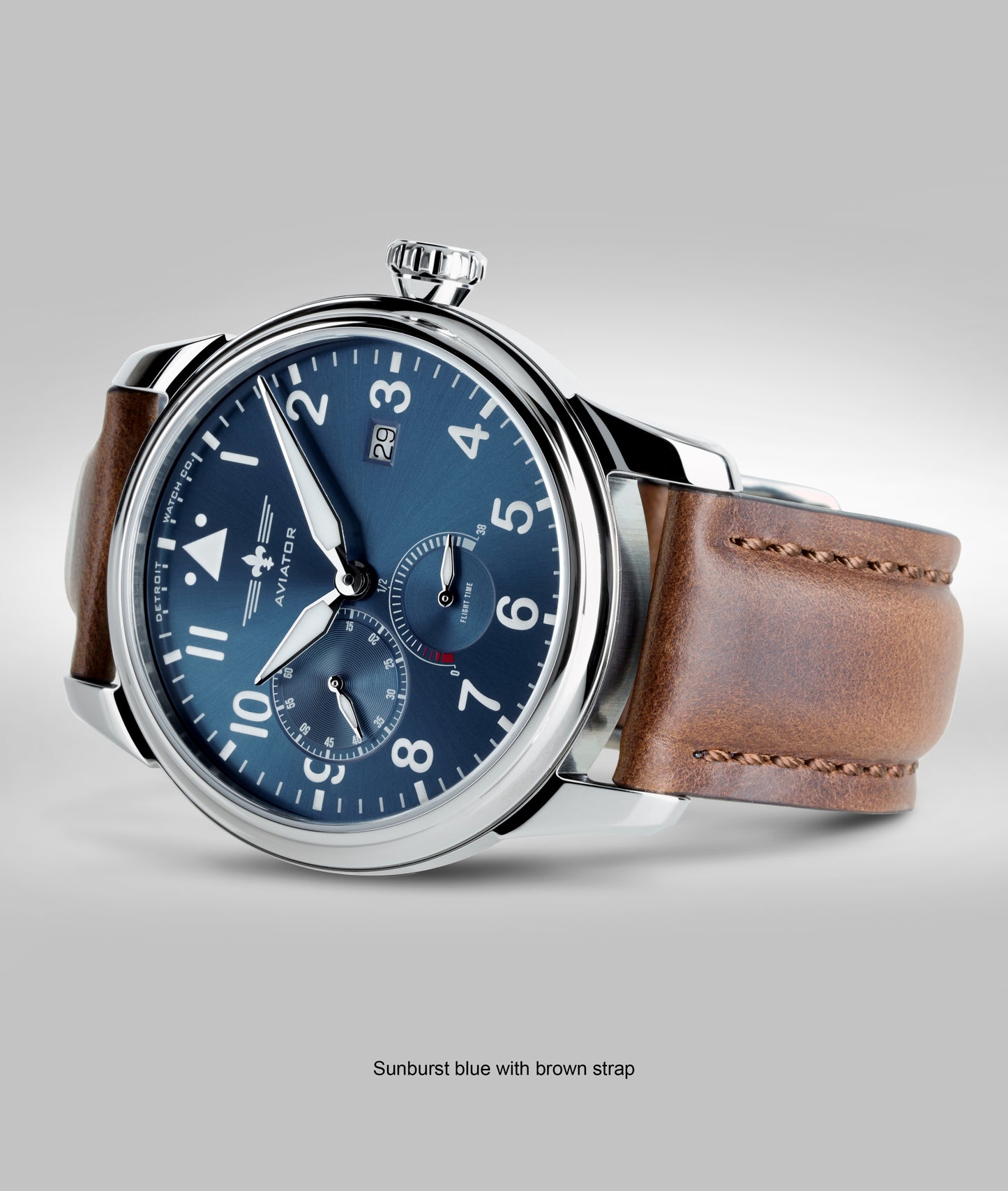 42mm Aviator Power Reserve Exhibition