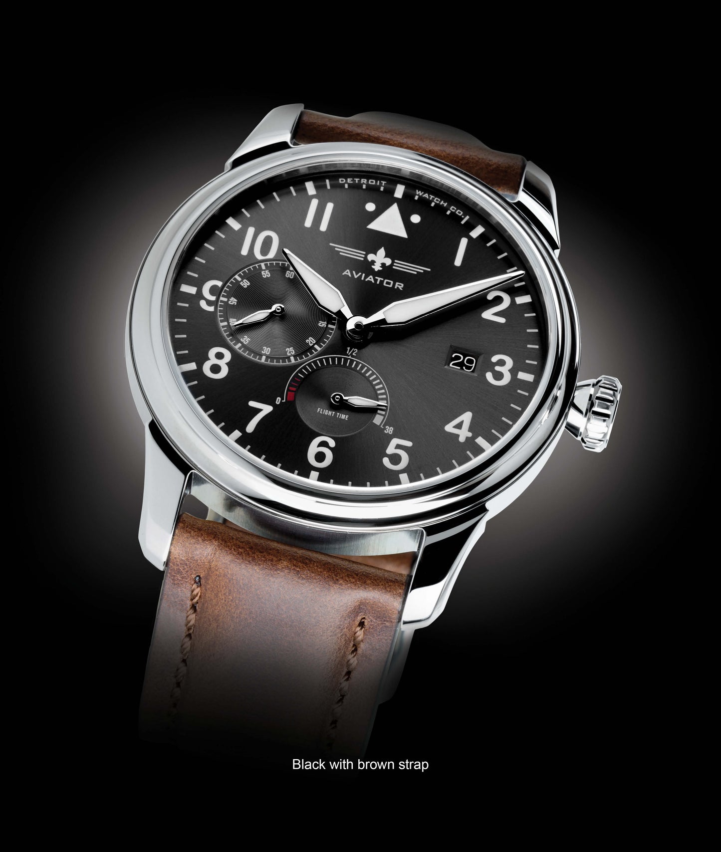 42mm Aviator Power Reserve Exhibition