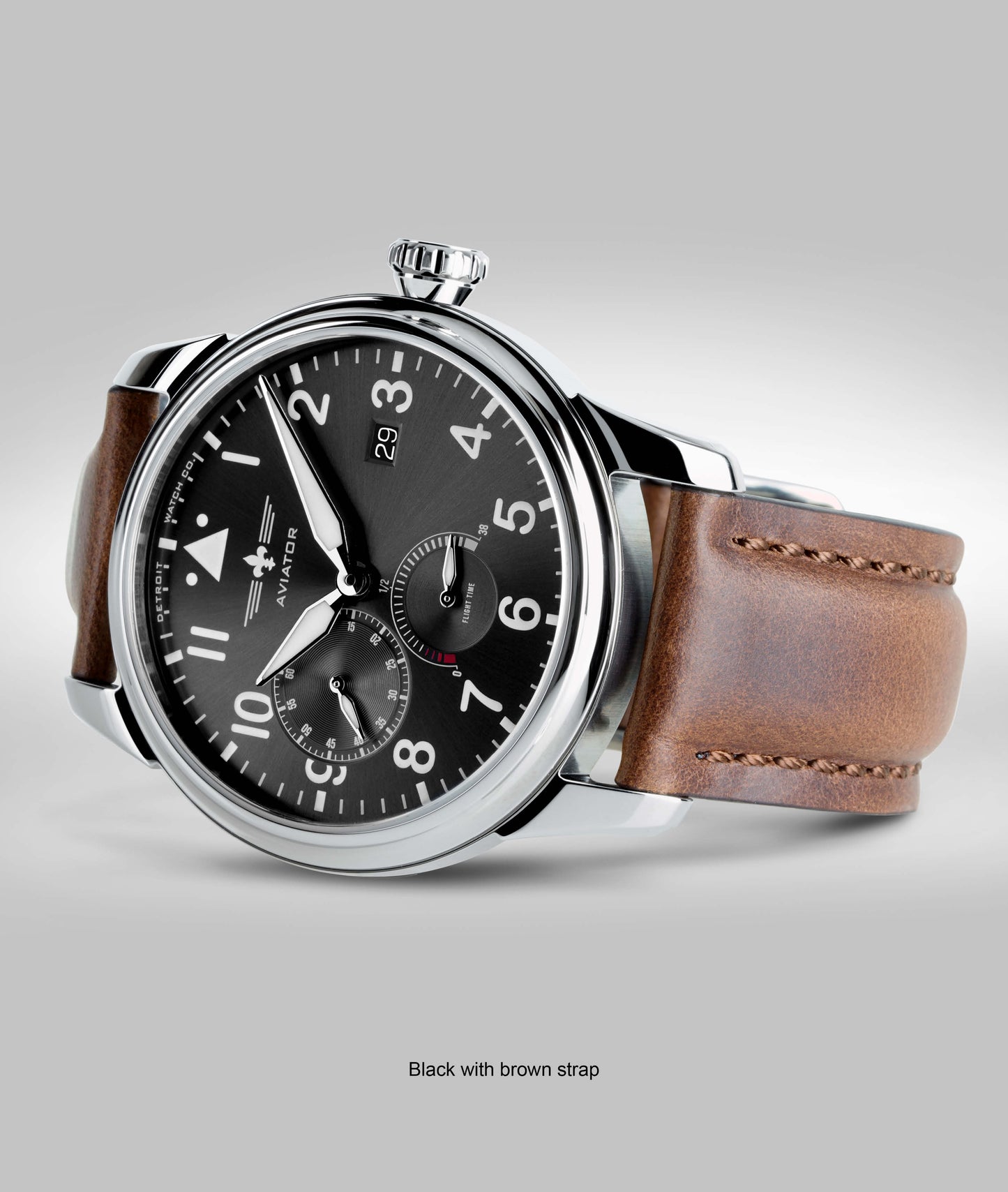 42mm Aviator Power Reserve Exhibition