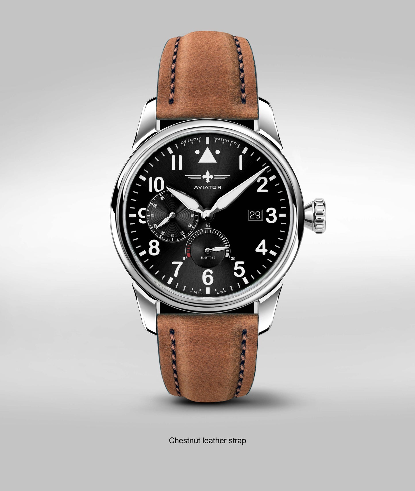 42mm Aviator Power Reserve Exhibition