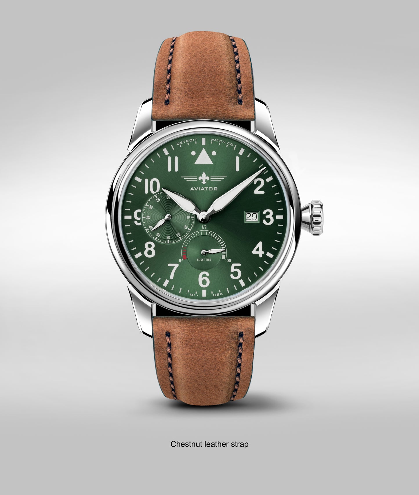 42mm Aviator Power Reserve Exhibition