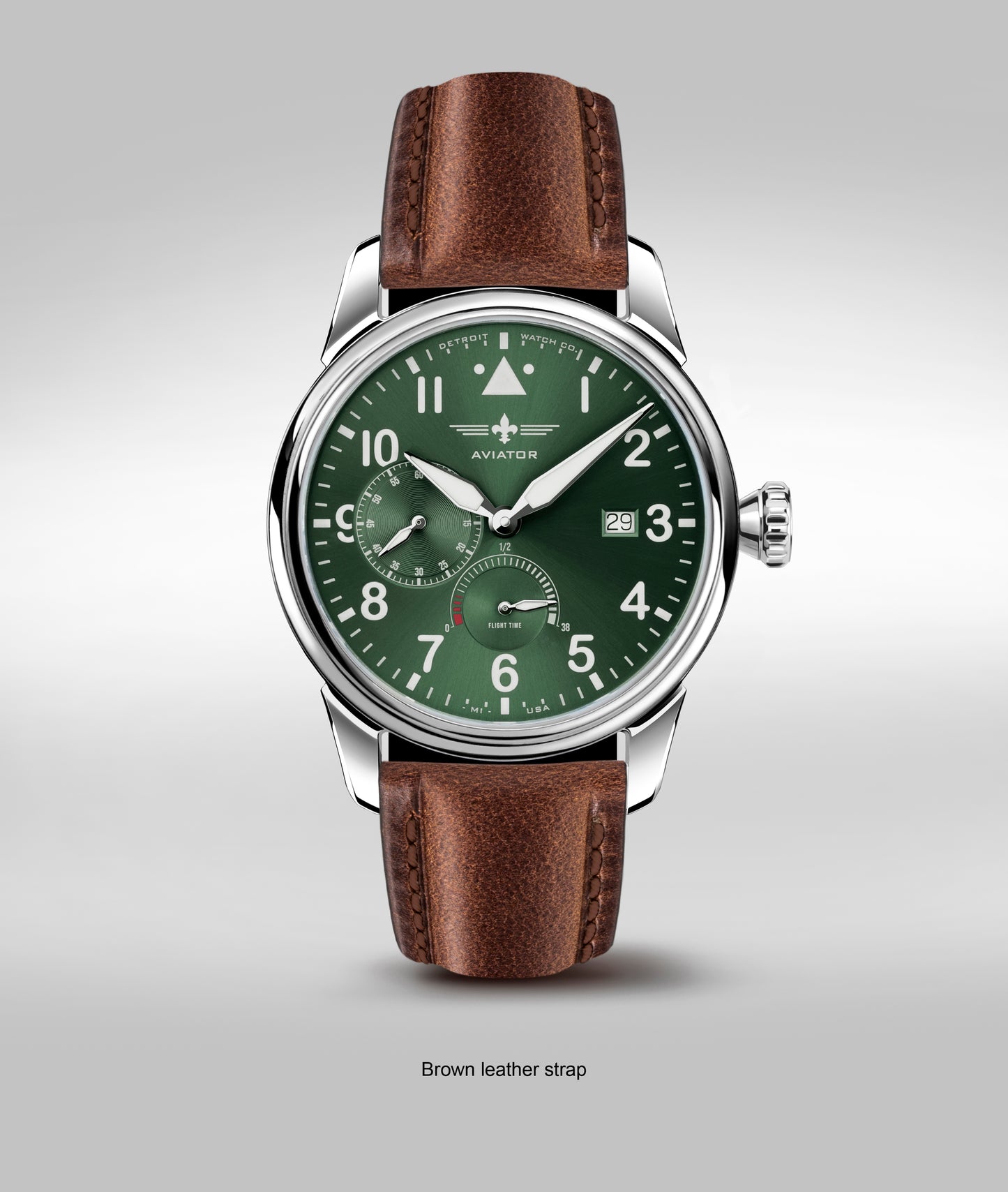 42mm Aviator Power Reserve Exhibition