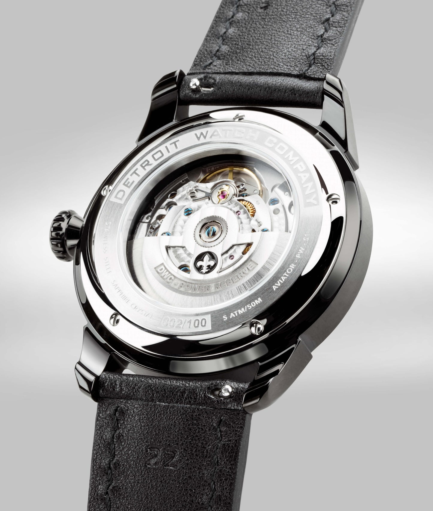 42mm Aviator Power Reserve Exhibition