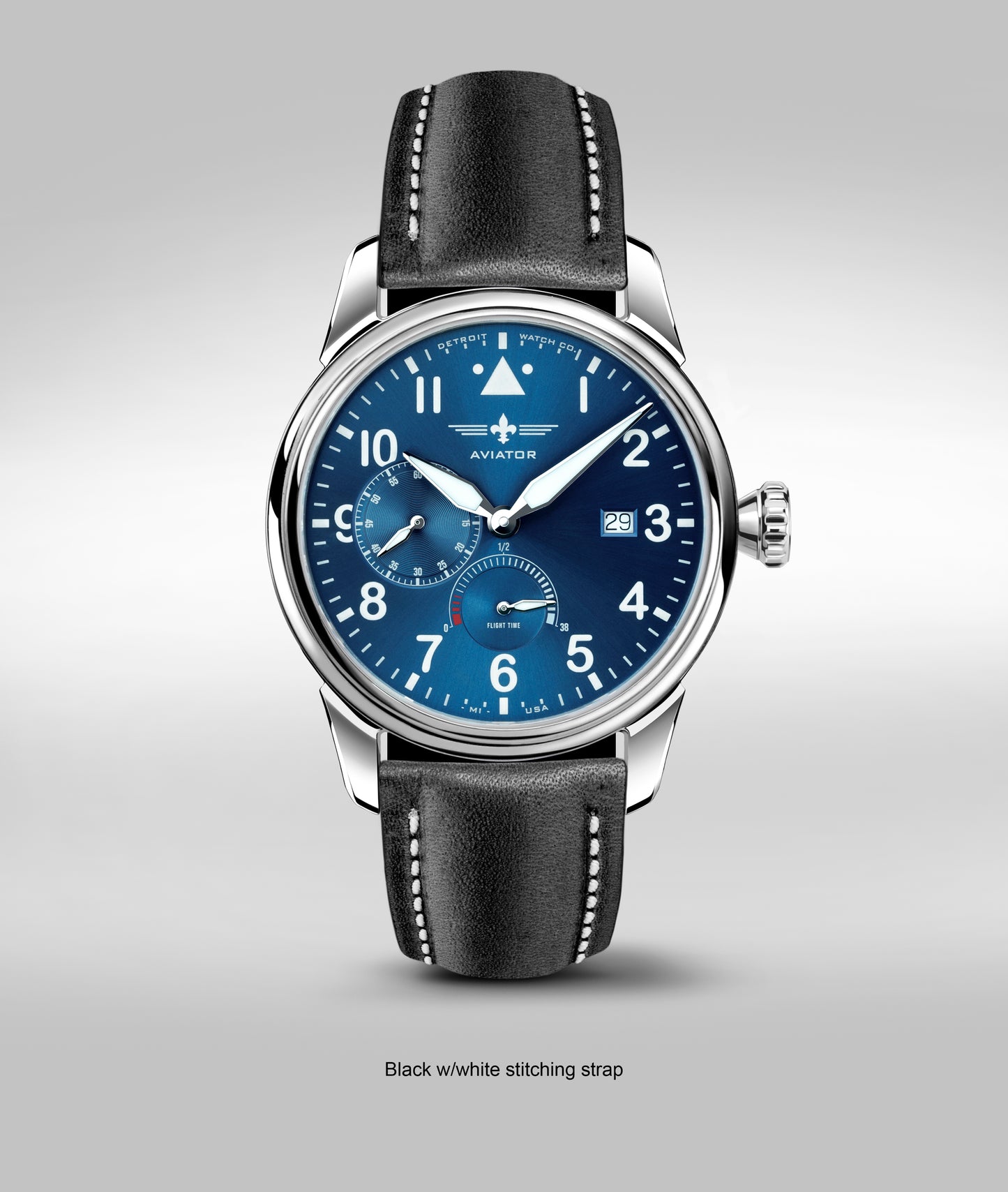 42mm Aviator Power Reserve Exhibition