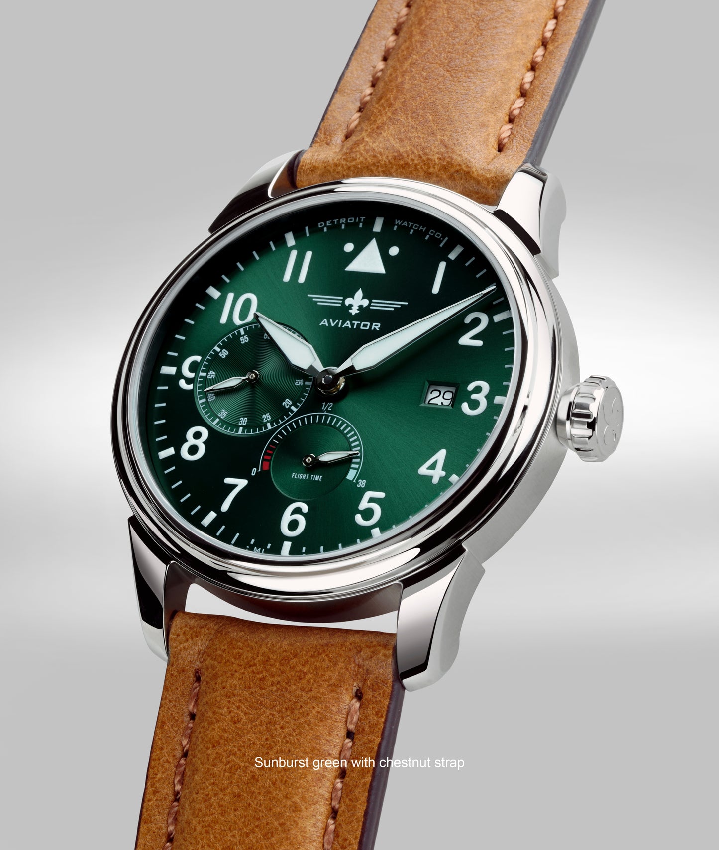 42mm Aviator Power Reserve Exhibition