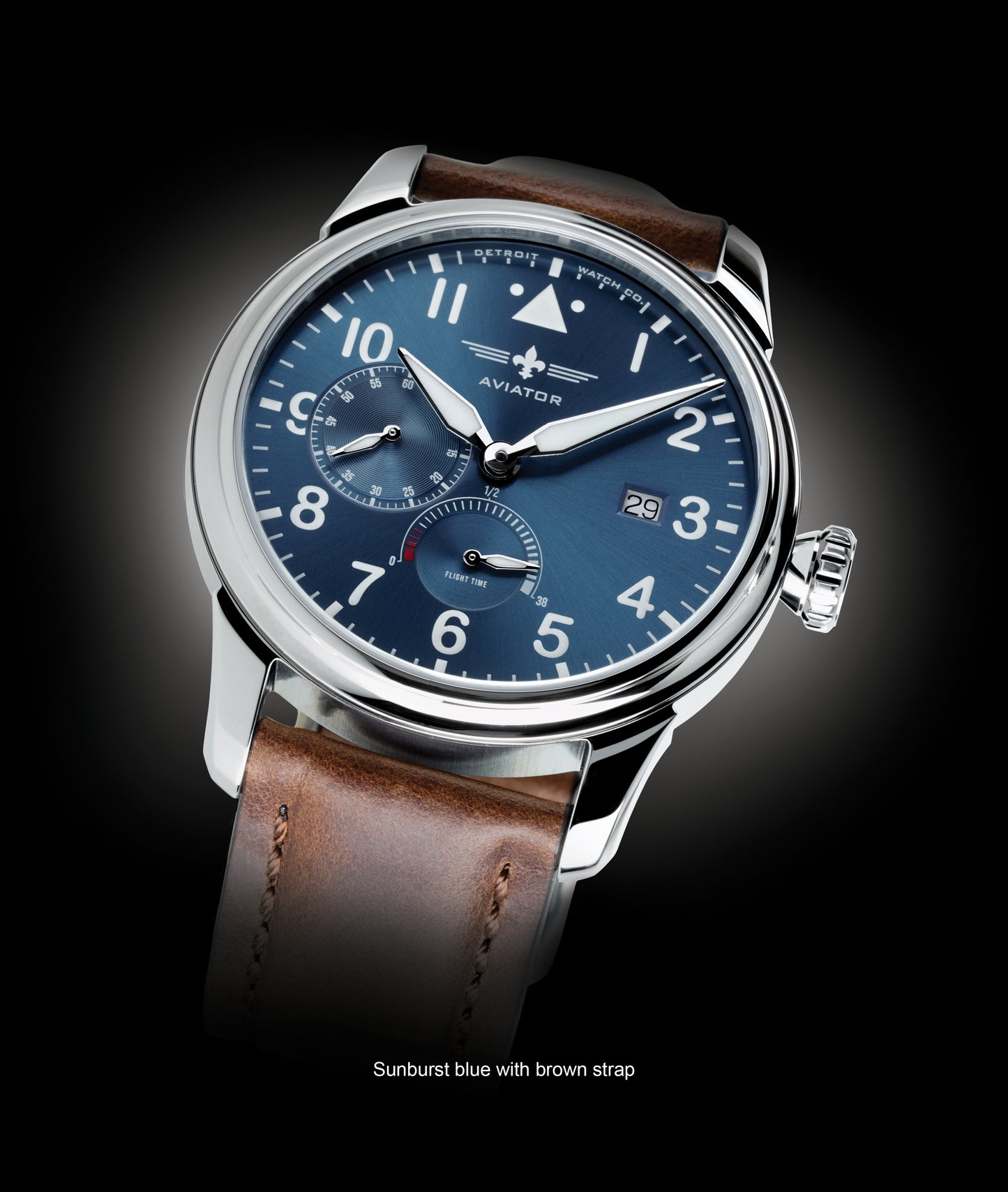 42mm Aviator Power Reserve Exhibition