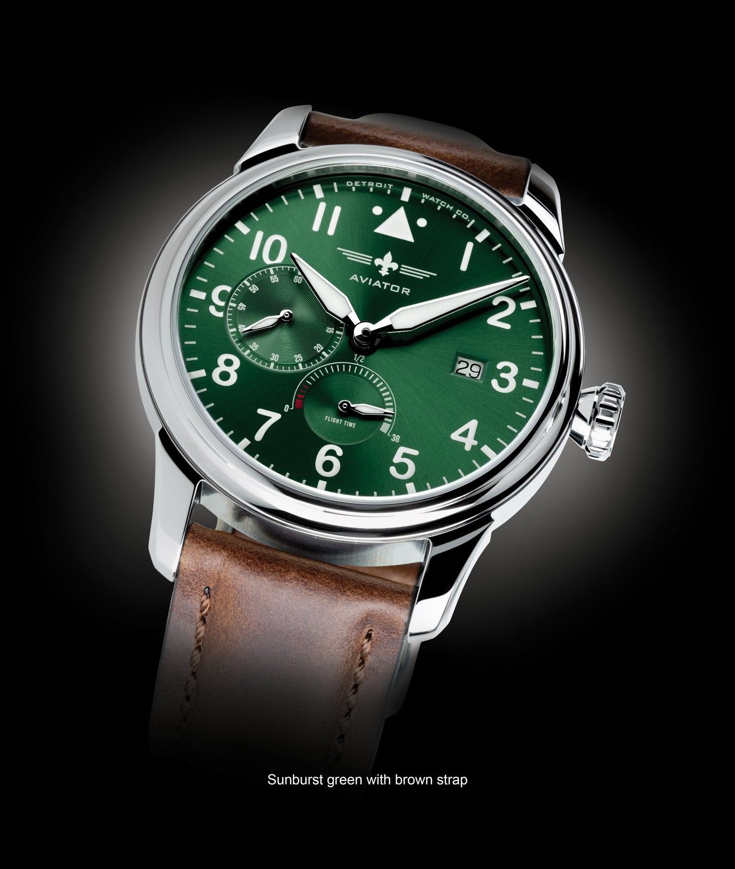 42mm Aviator Power Reserve Exhibition