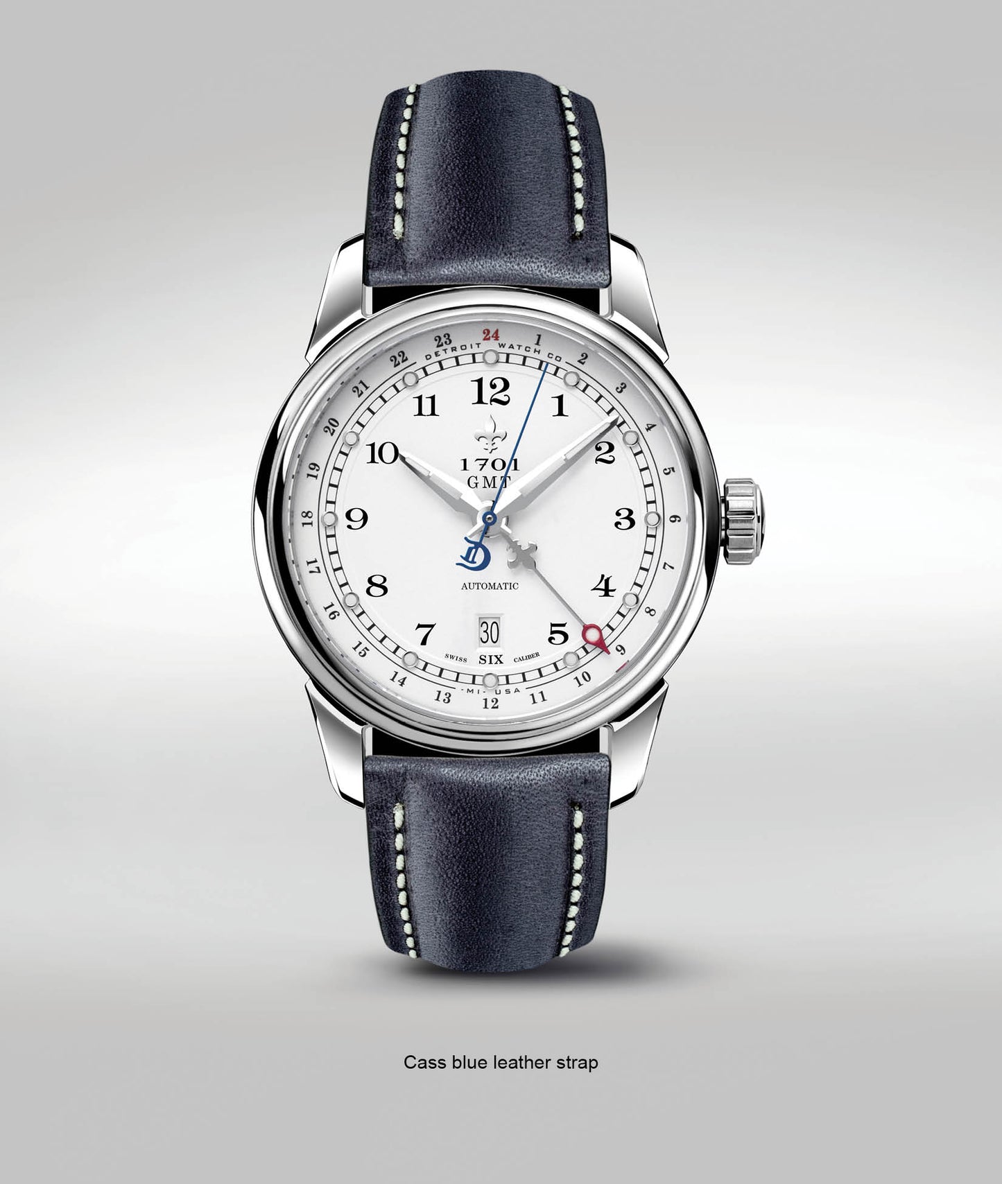 42mm 1701 Pontchartrain® GMT Dual Timezone