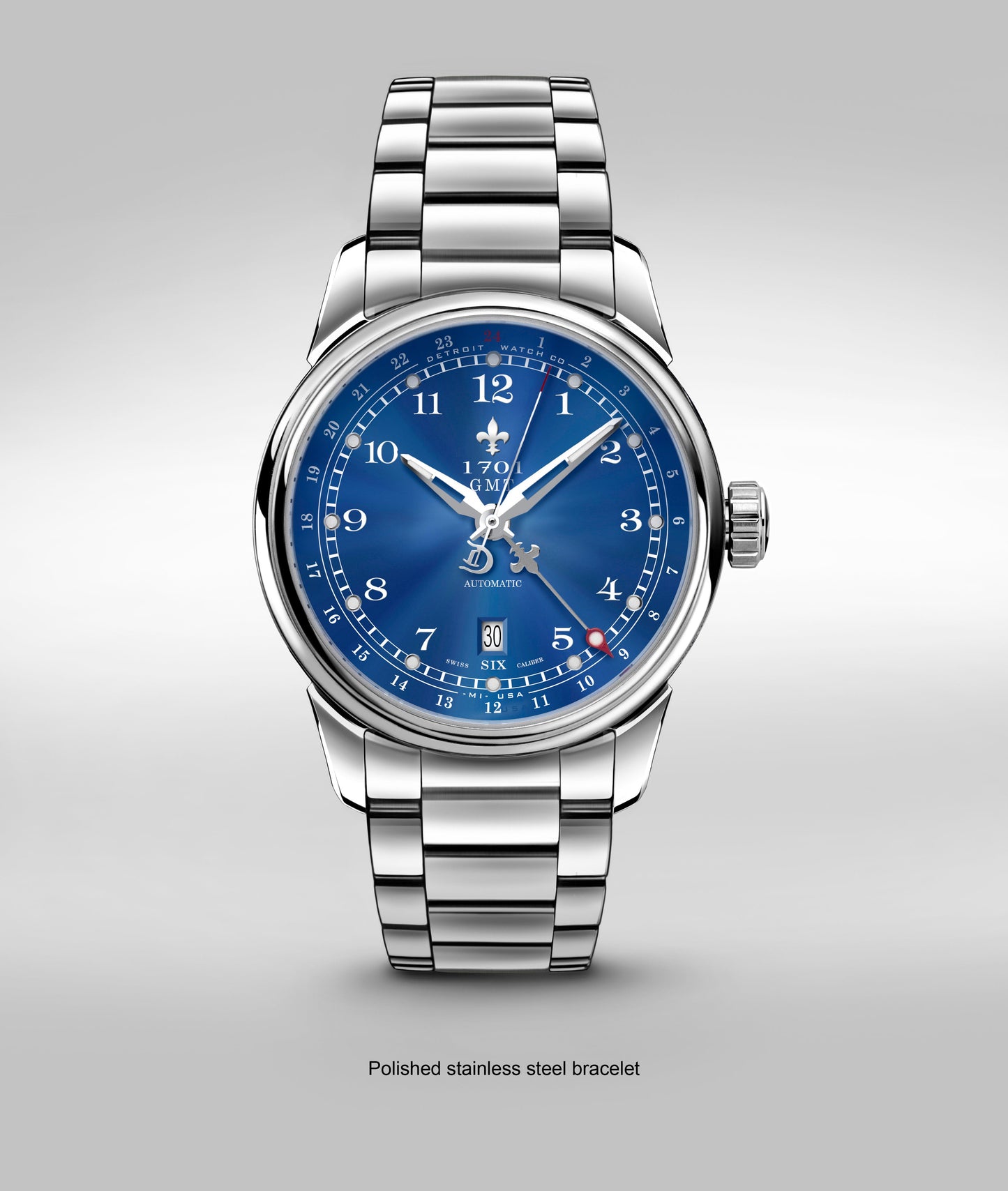 42mm 1701 Pontchartrain® GMT Dual Timezone Exhibition