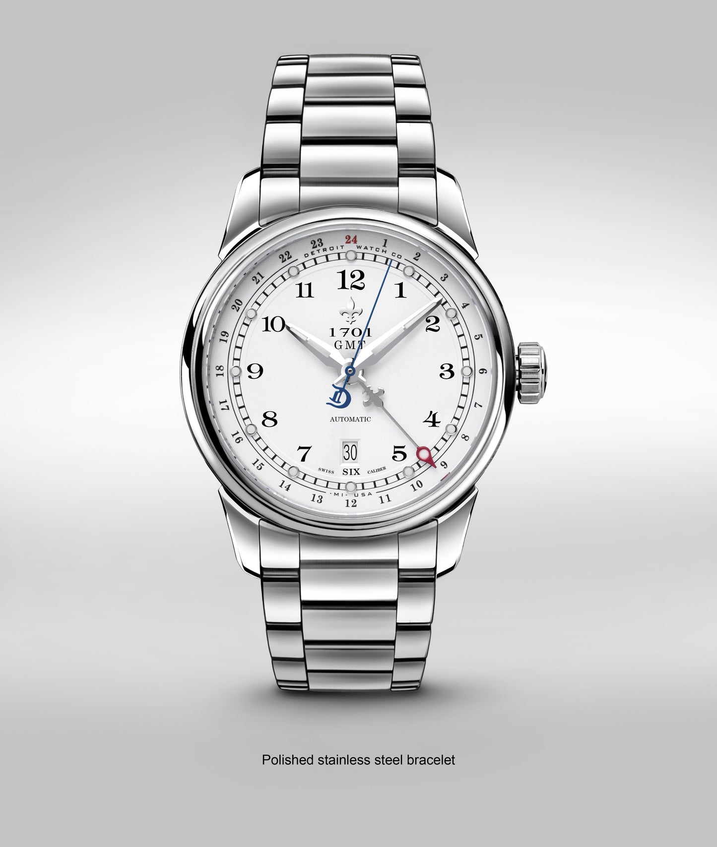 42mm 1701 Pontchartrain® GMT Dual Timezone Exhibition