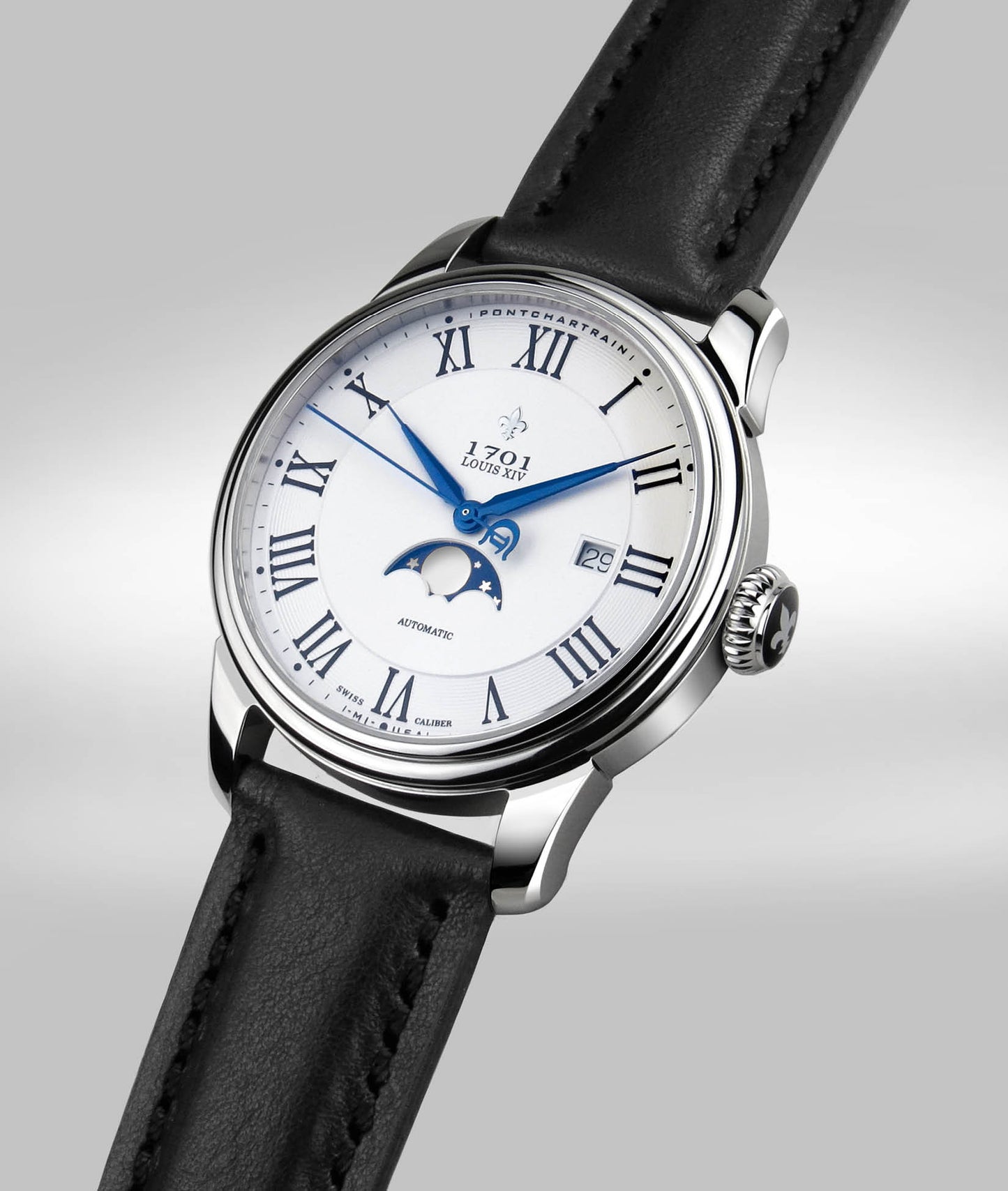 42mm Pontchartrain Louis XIV Moonphase Exhibition