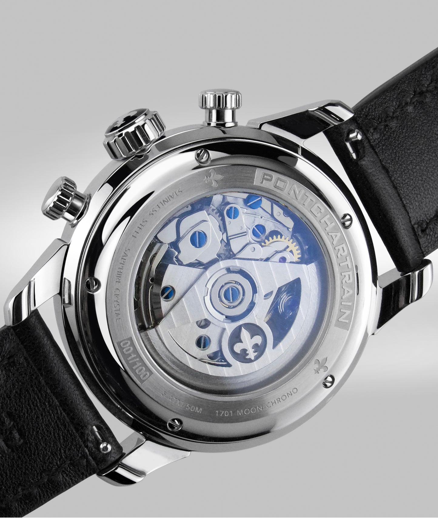 42mm 1701 Chrono Moonphase Exhibition