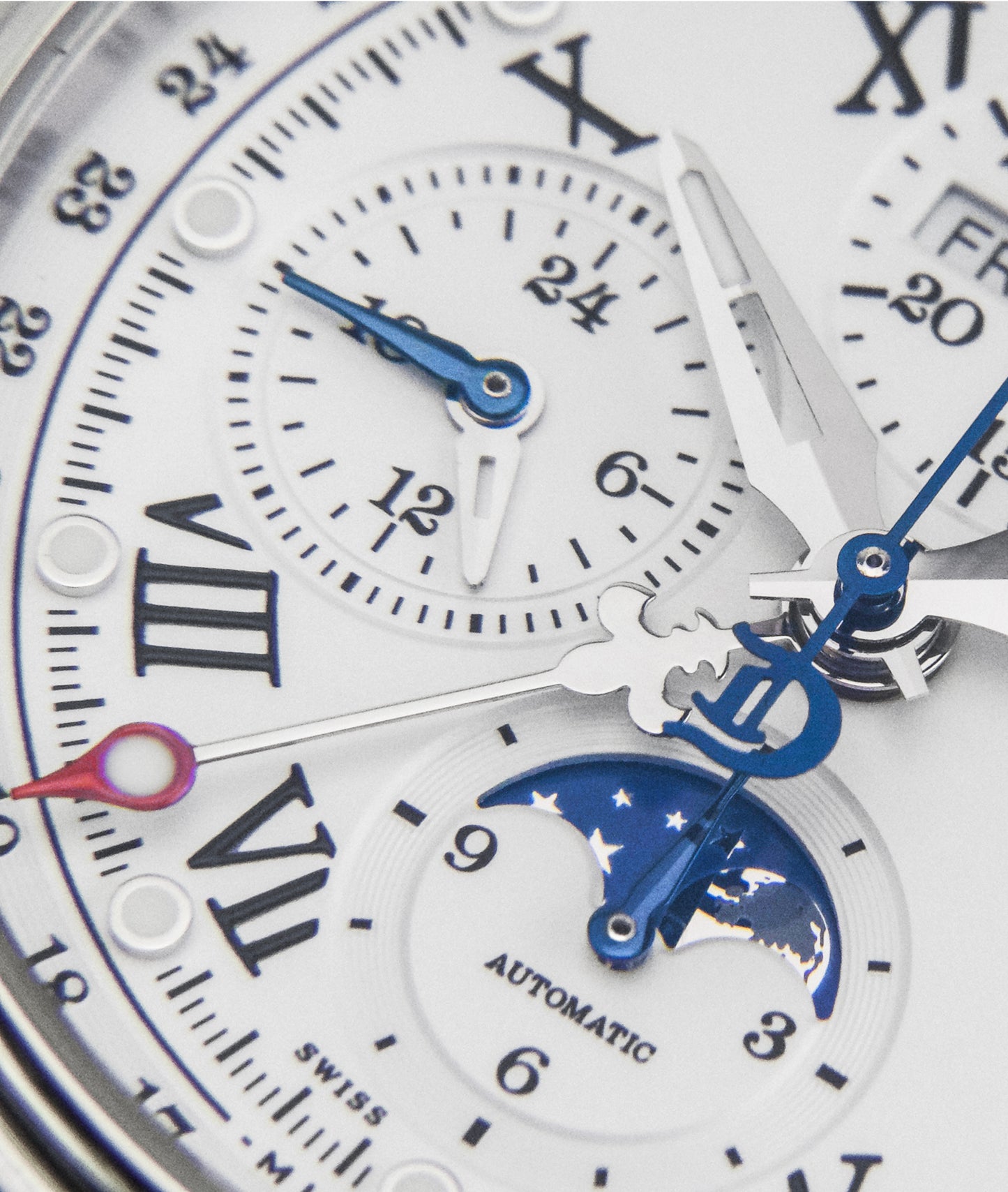 42mm 1701 Chrono Moonphase Exhibition