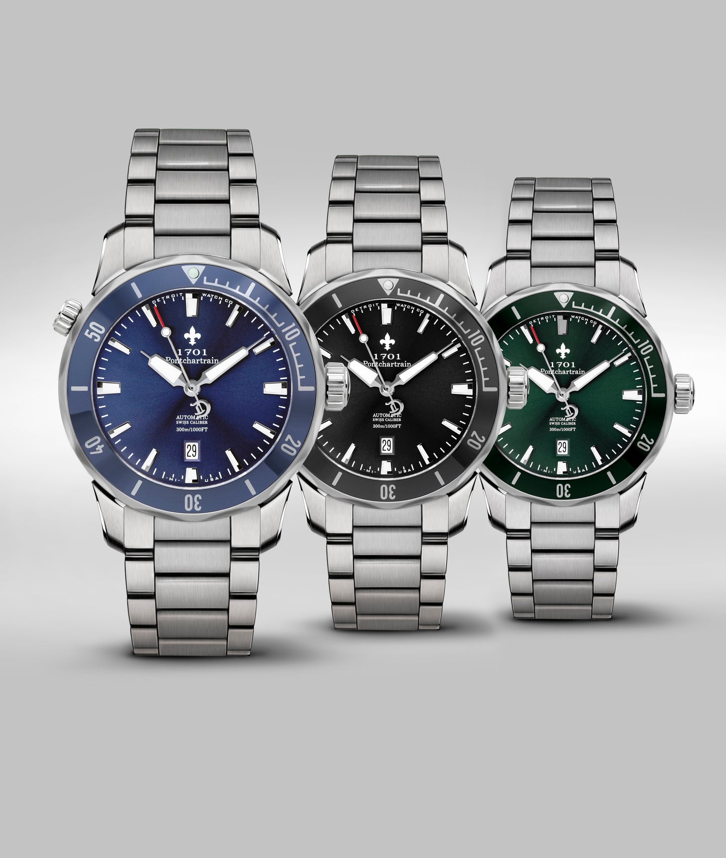 43mm 1701 Pontchartrain® Great Lakes Edition Diver