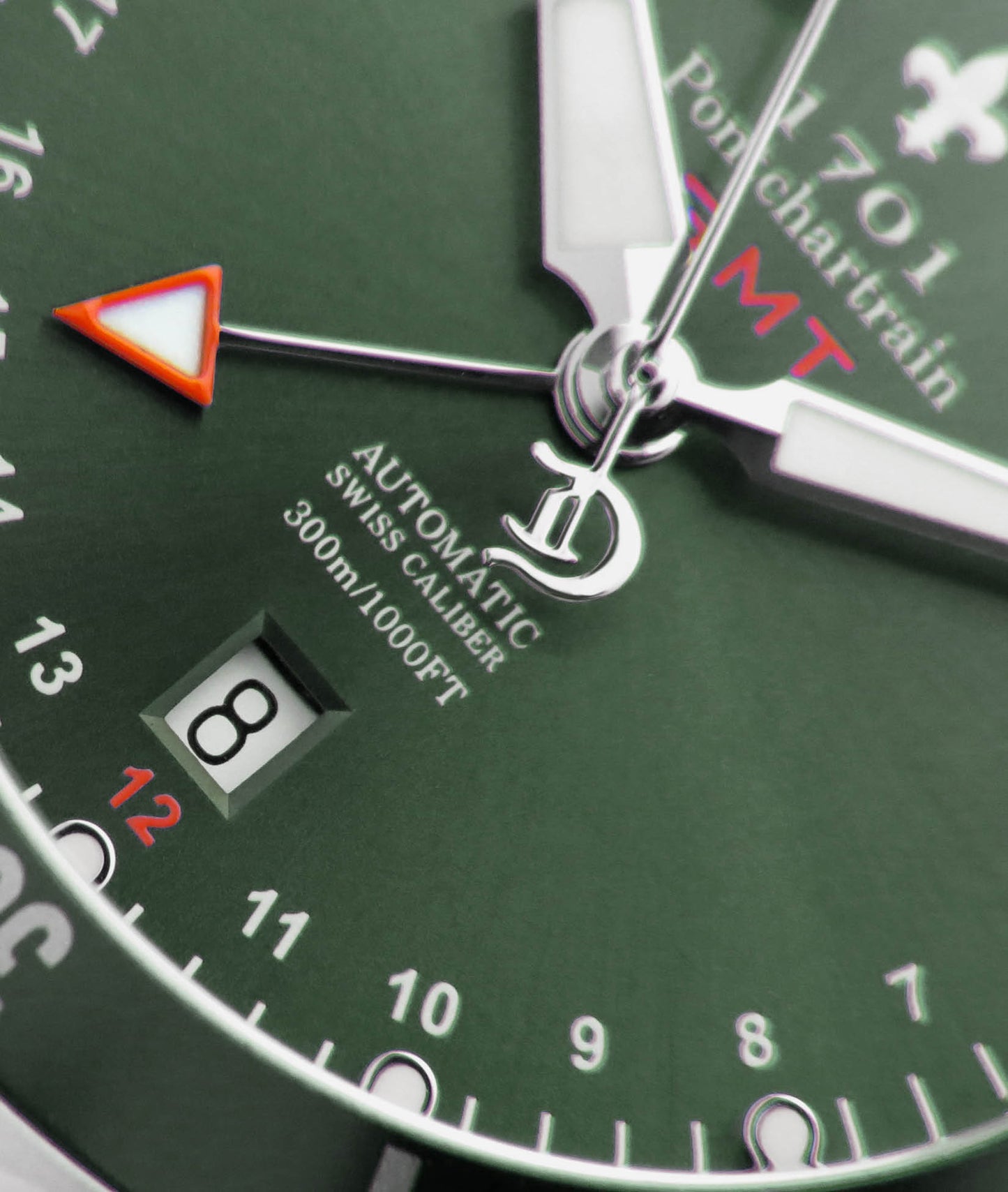 43mm 1701 Pontchartrain® Great Lakes Edition GMT Diver