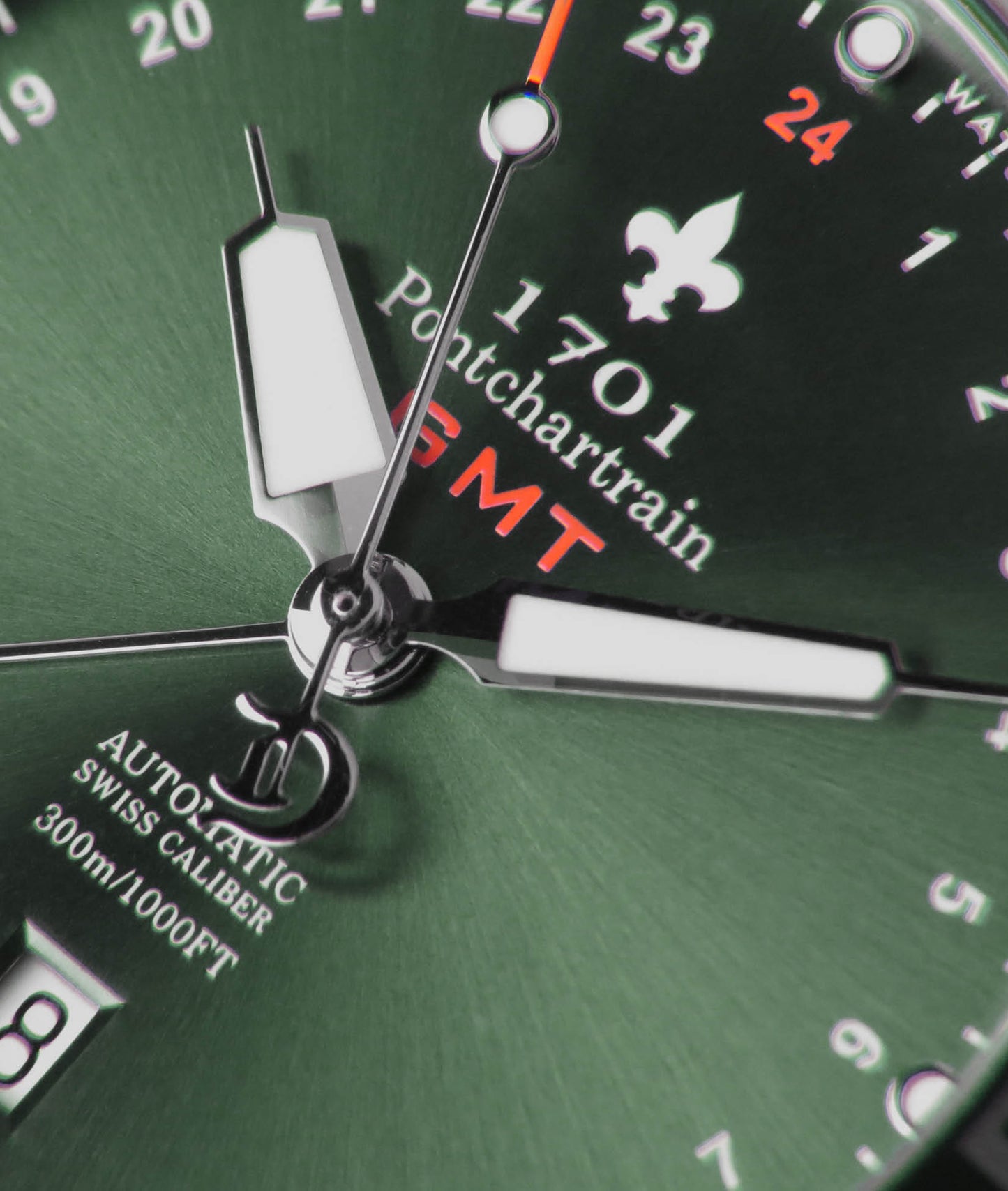 43mm 1701 Pontchartrain® Great Lakes Edition GMT Diver