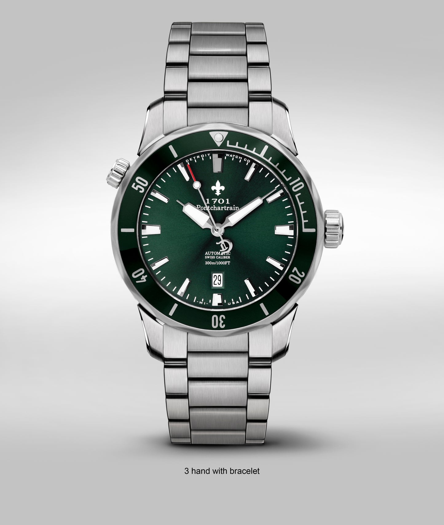 43mm 1701 Pontchartrain® Great Lakes Edition Diver