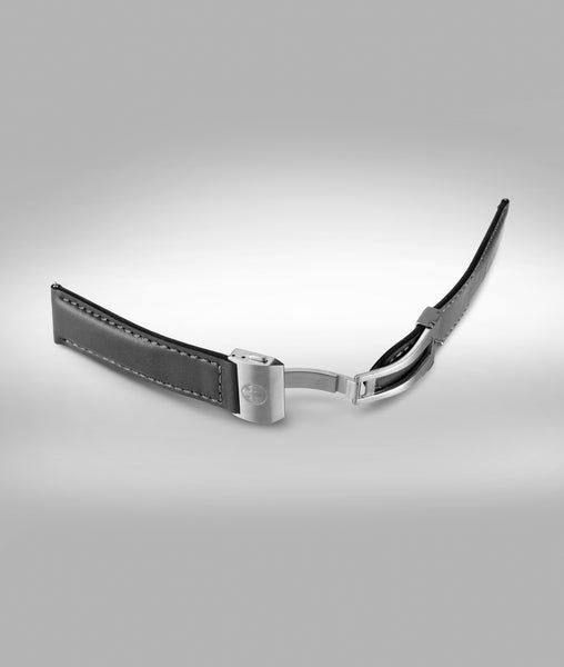 Green padded leather strap 22mm DWC, LLC.