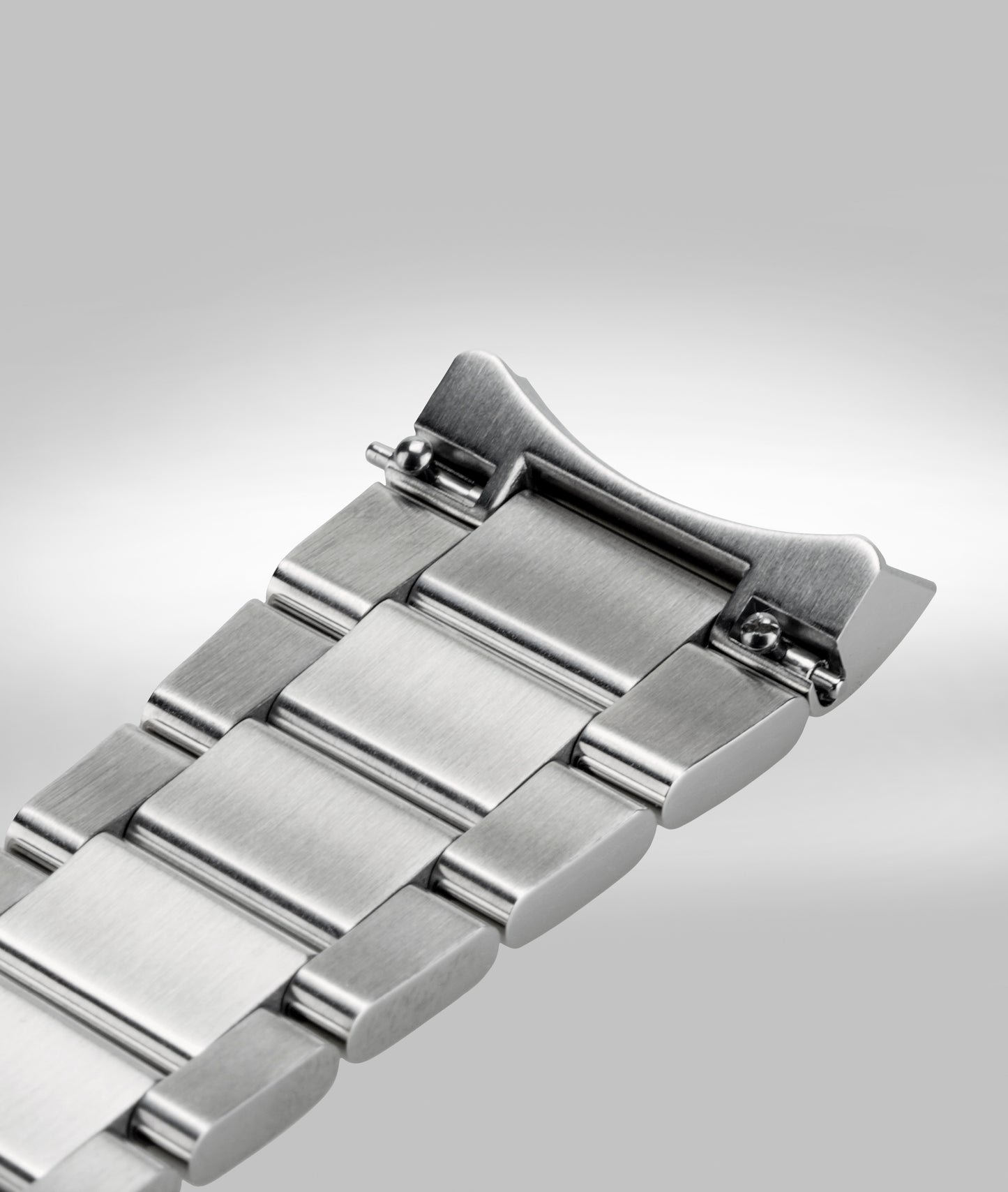 Stainless steel bracelet with clasp - 22mm