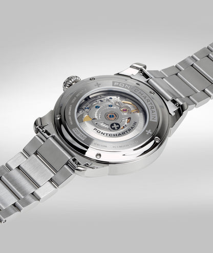 Stainless steel bracelet with clasp - 22mm