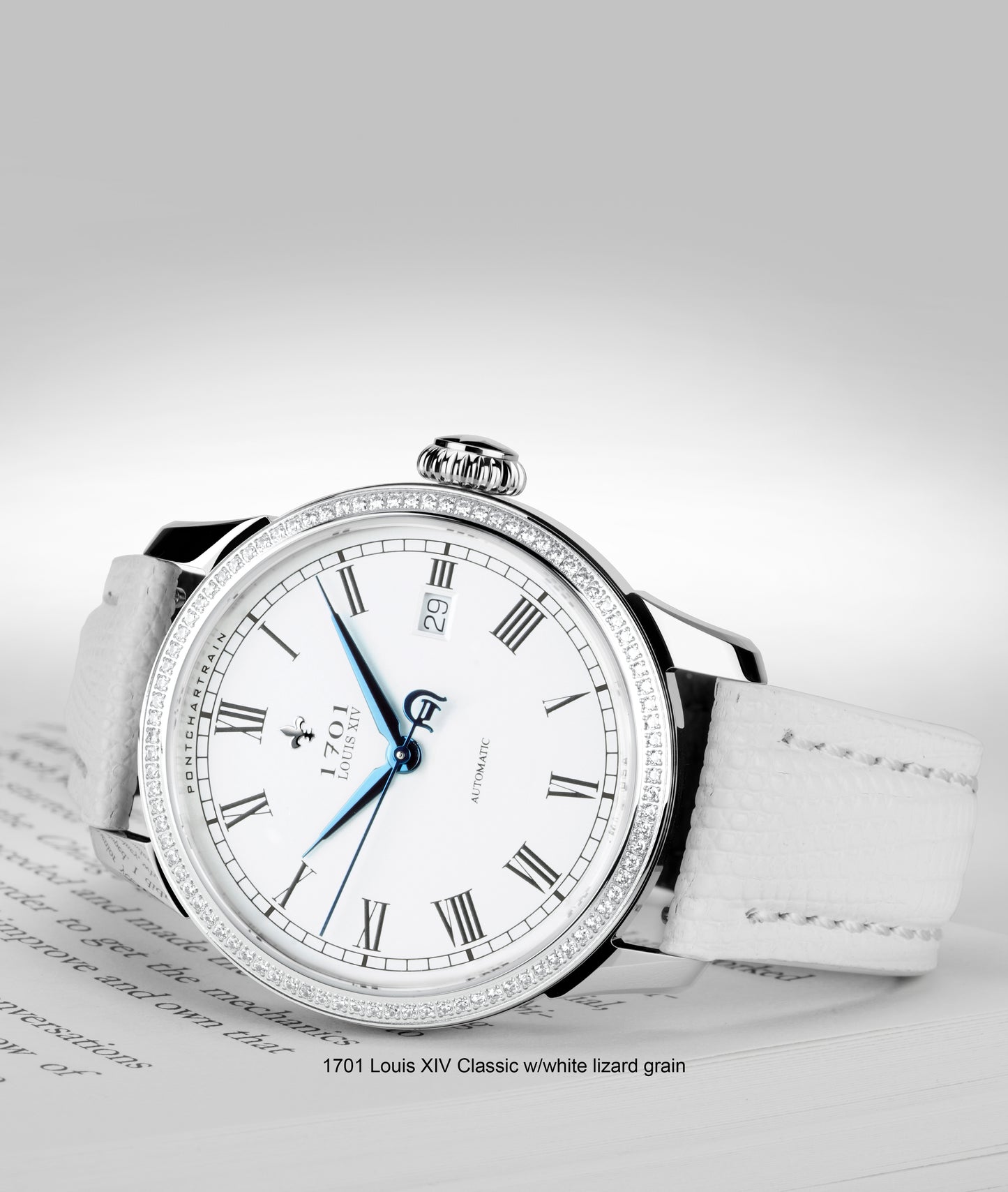 39mm Women's 1701 Pontchartrain Louis XIV classic Exhibition