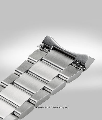 Stainless steel link bracelet - 20mm