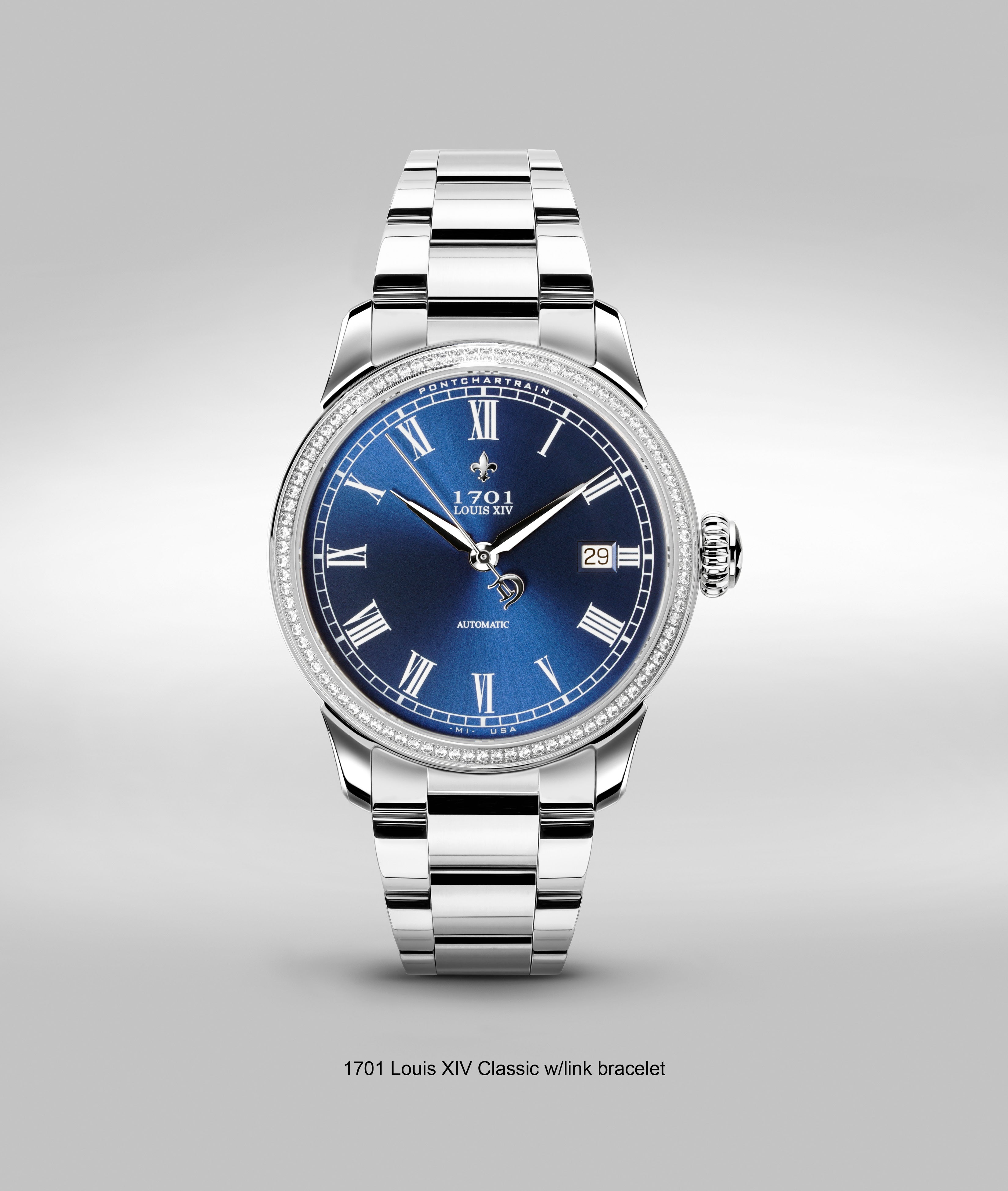 39mm Women's 1701 Pontchartrain Louis XIV Exhibition – DWC, LLC.