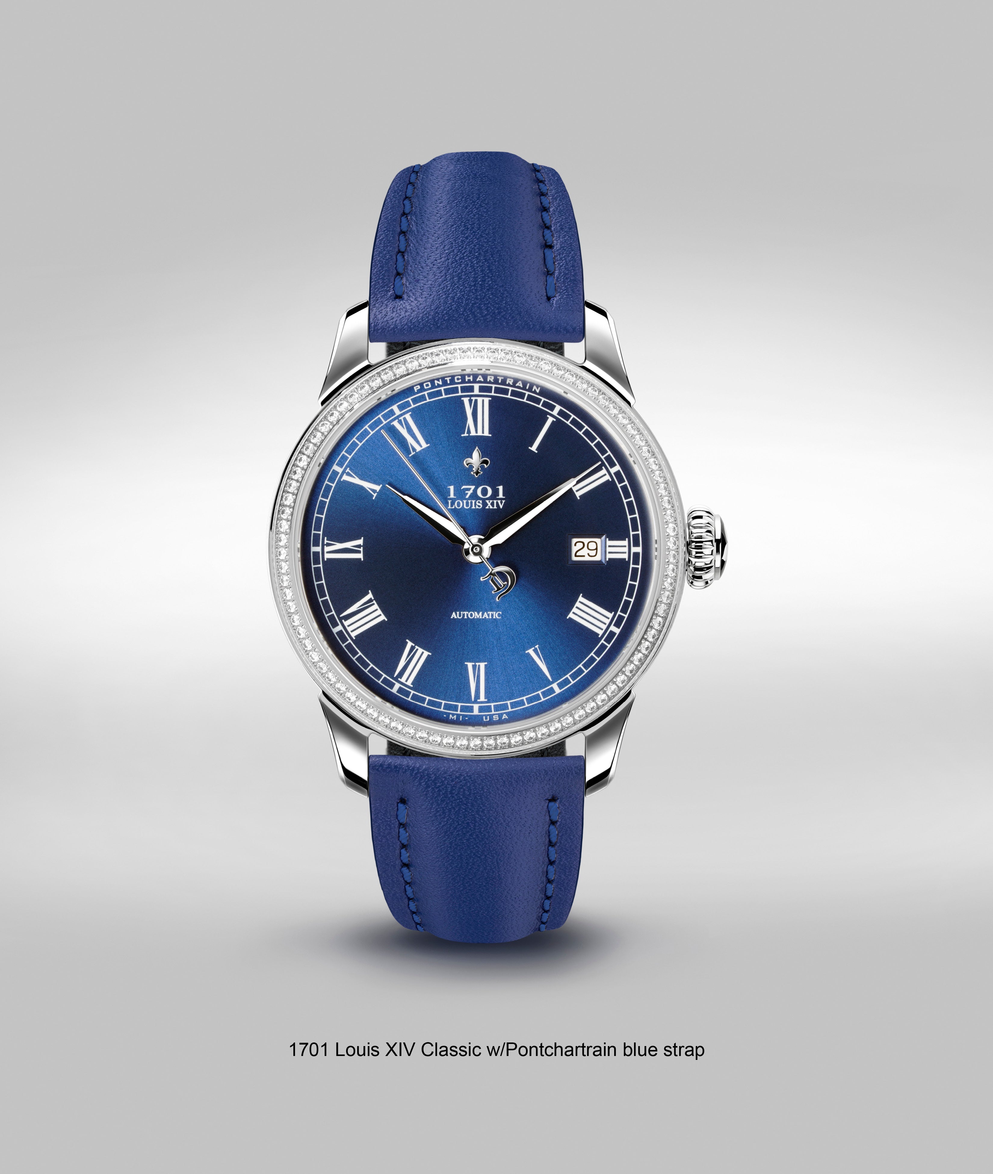 39mm Women's 1701 Pontchartrain Louis XIV Exhibition – DWC, LLC.